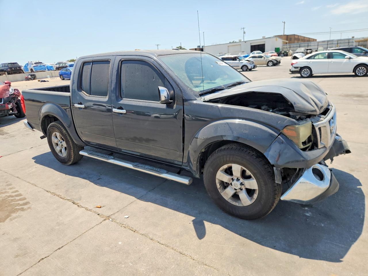 2011 Nissan Frontier S Black vin: 1N6AD0ER8BC447495
