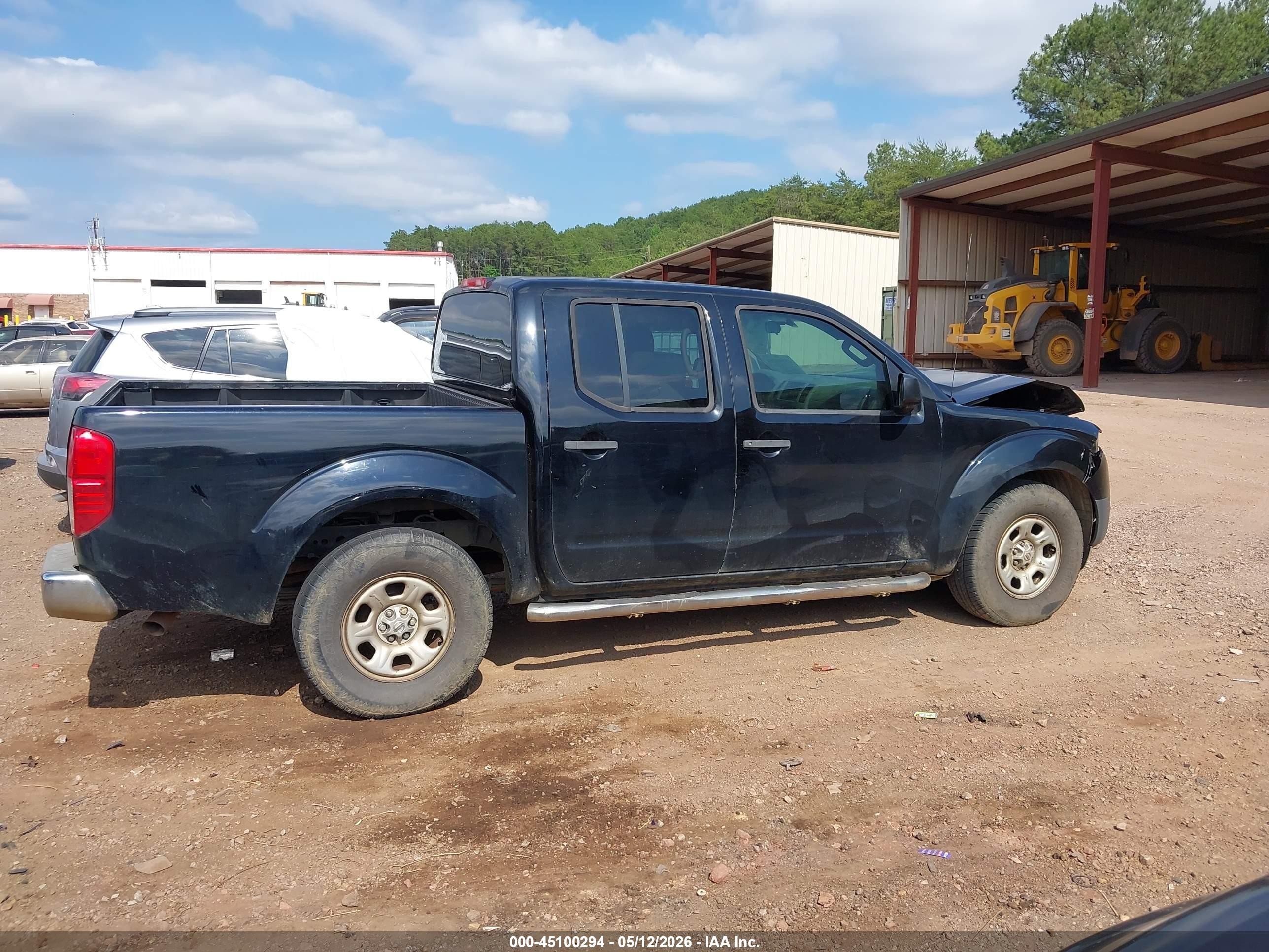 2012 Nissan Frontier S Black vin: 1N6AD0ER8CC404440