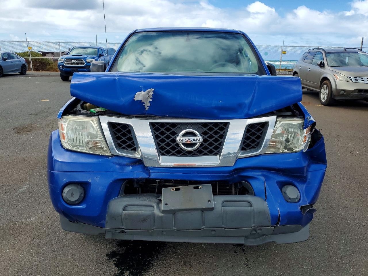 2012 Nissan Frontier S Blue vin: 1N6AD0ER8CC405992