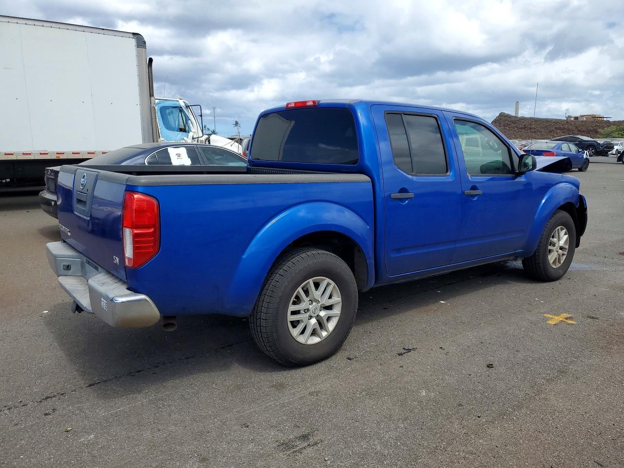 2012 Nissan Frontier S Blue vin: 1N6AD0ER8CC405992