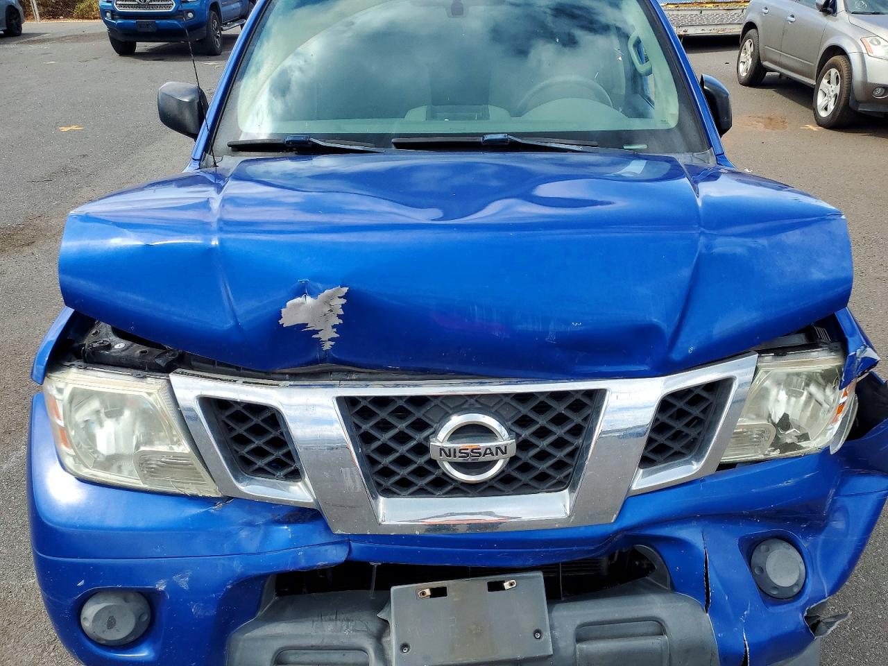 2012 Nissan Frontier S Blue vin: 1N6AD0ER8CC405992