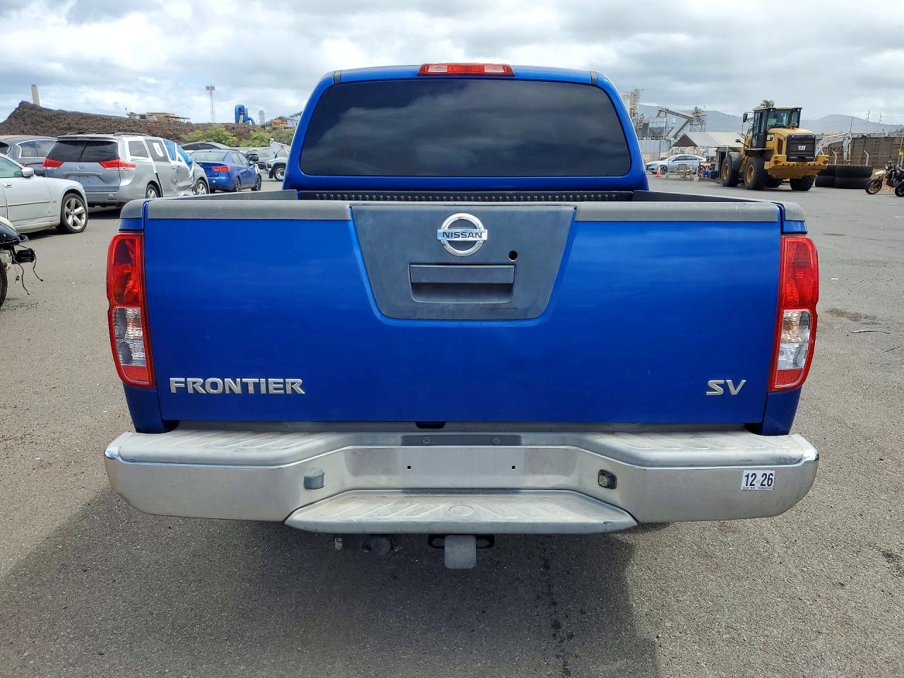 2012 Nissan Frontier S Blue vin: 1N6AD0ER8CC405992