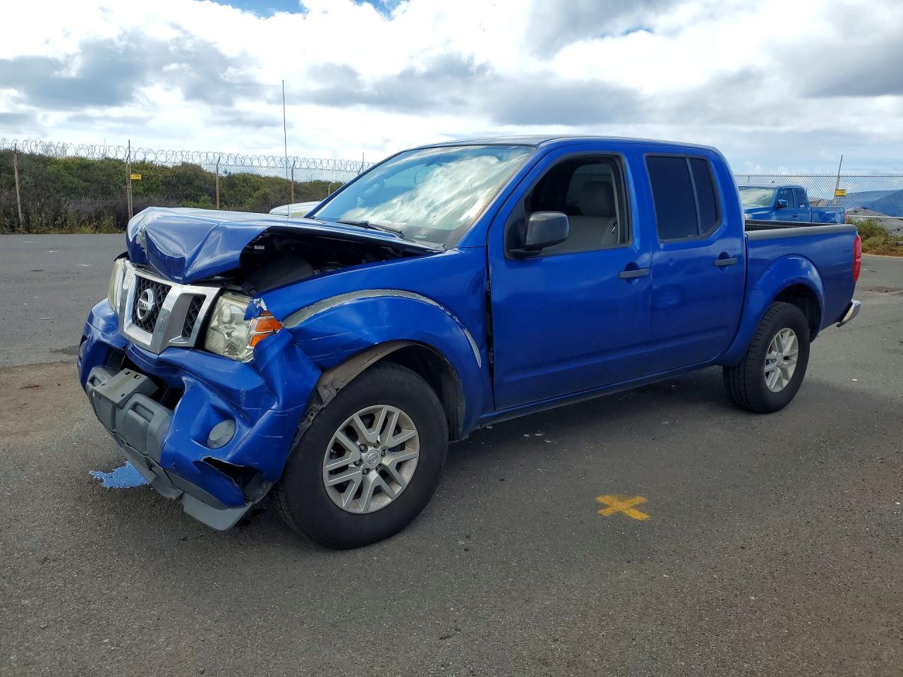 2012 Nissan Frontier S Blue vin: 1N6AD0ER8CC405992