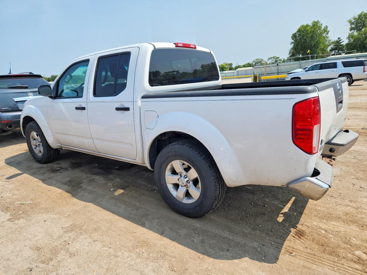 2012 Nissan Frontier S White vin: 1N6AD0ER8CC410433
