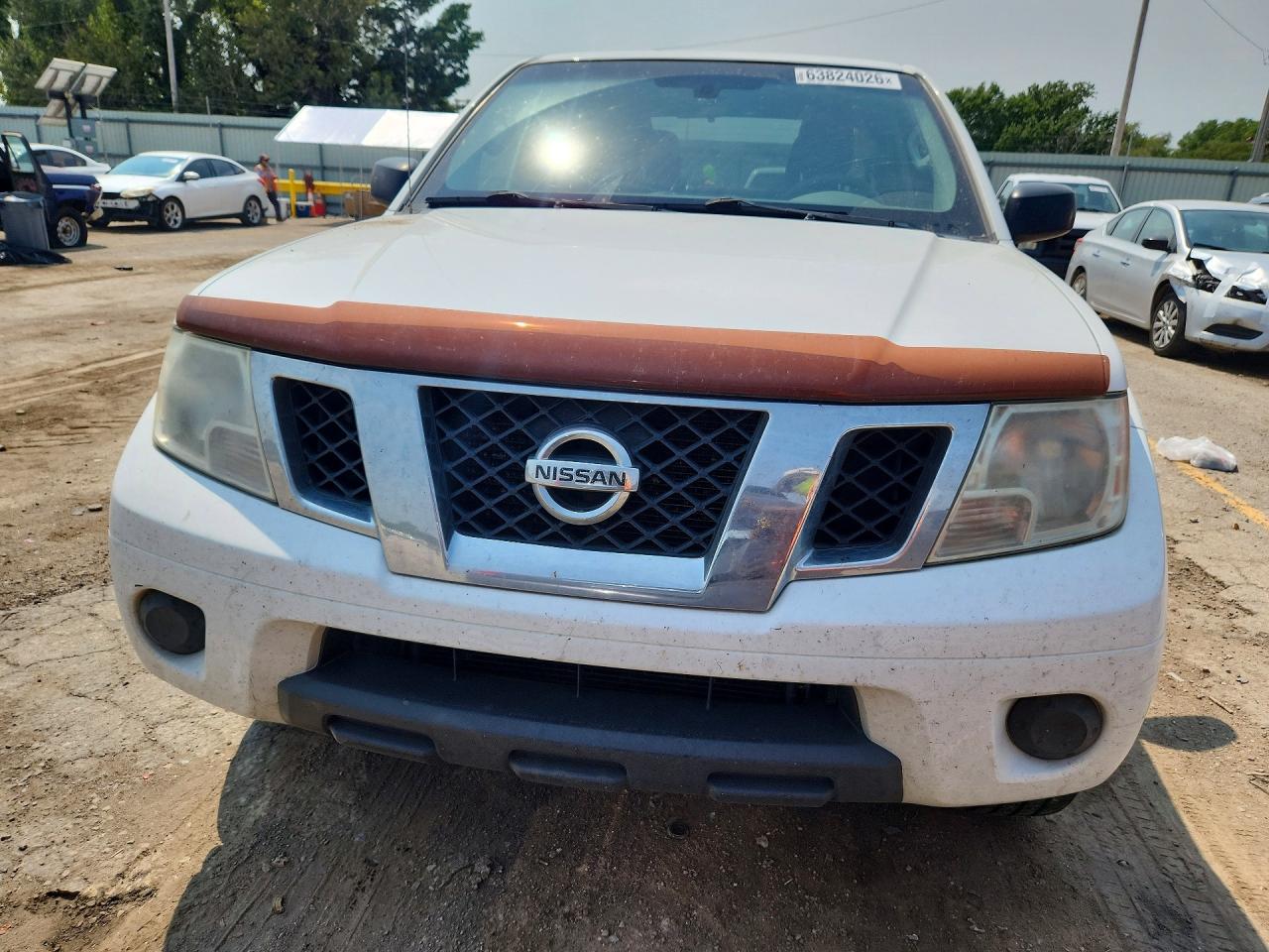2012 Nissan Frontier S White vin: 1N6AD0ER8CC410433