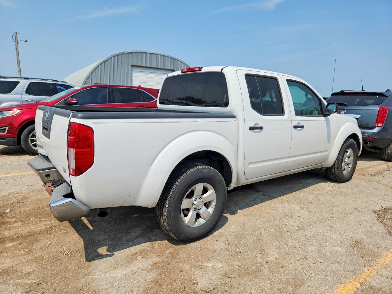 2012 Nissan Frontier S White vin: 1N6AD0ER8CC410433