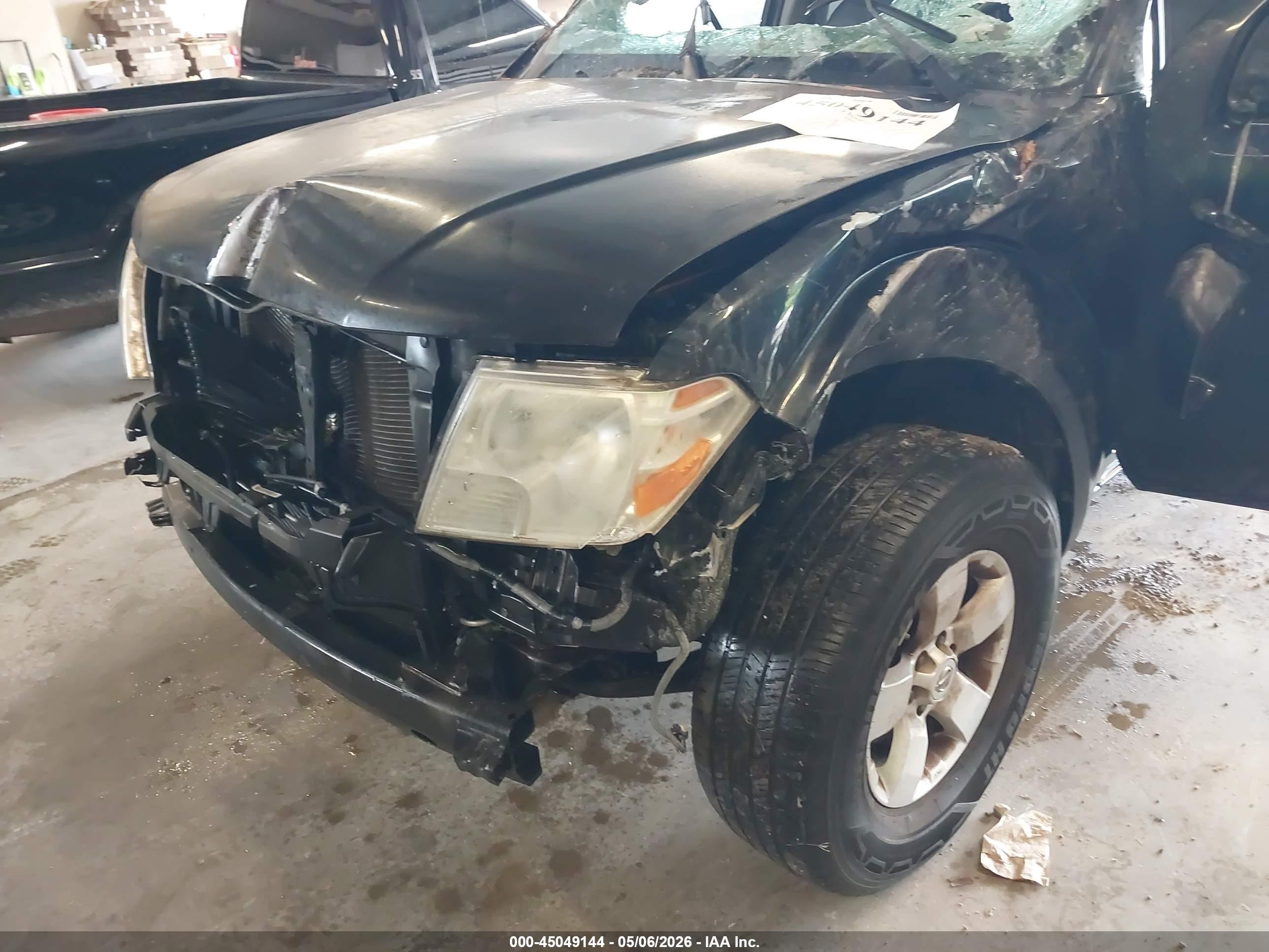 2012 Nissan Frontier Sv Black vin: 1N6AD0ER8CC466534