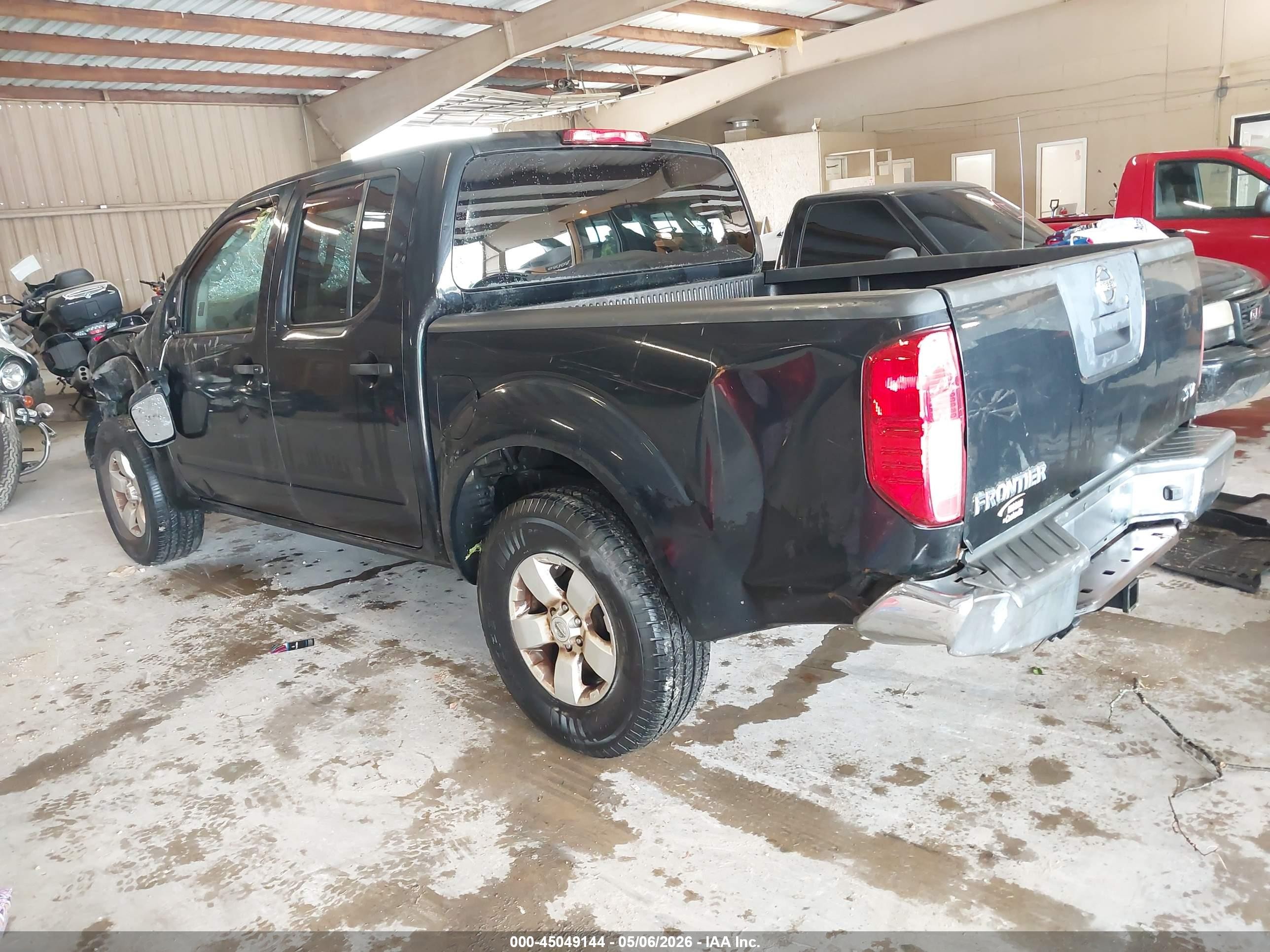 2012 Nissan Frontier Sv Black vin: 1N6AD0ER8CC466534