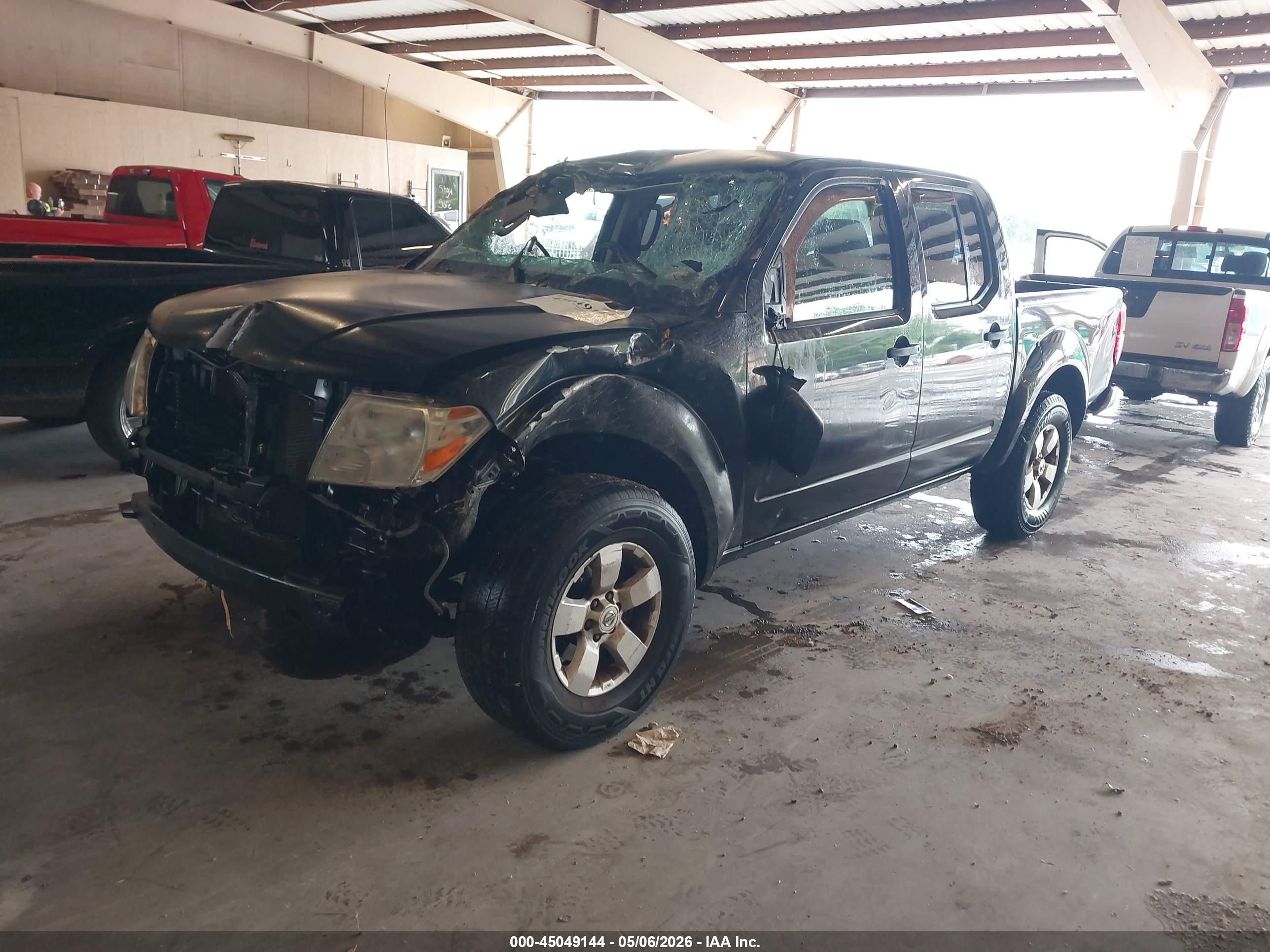 2012 Nissan Frontier Sv Black vin: 1N6AD0ER8CC466534