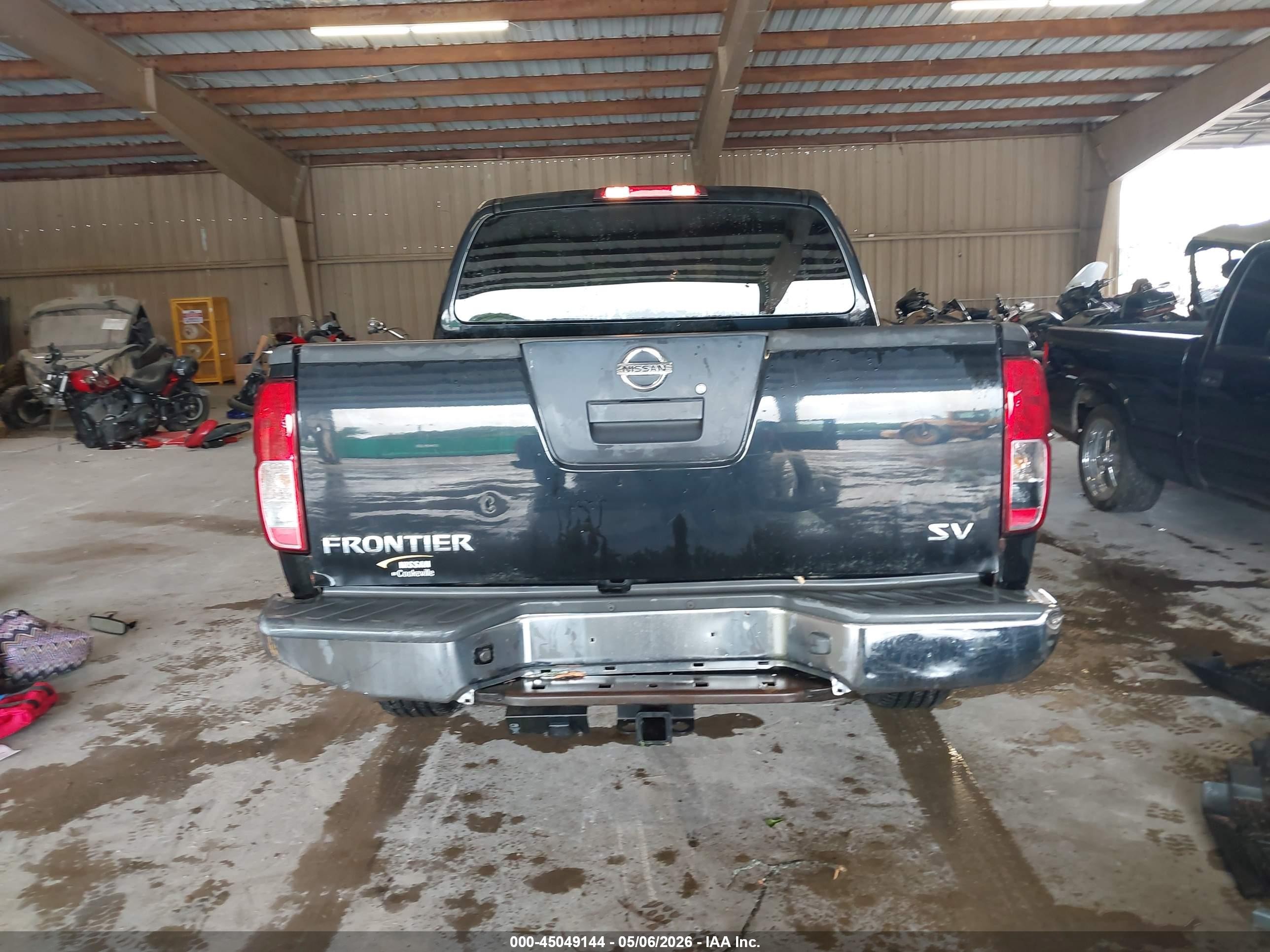 2012 Nissan Frontier Sv Black vin: 1N6AD0ER8CC466534
