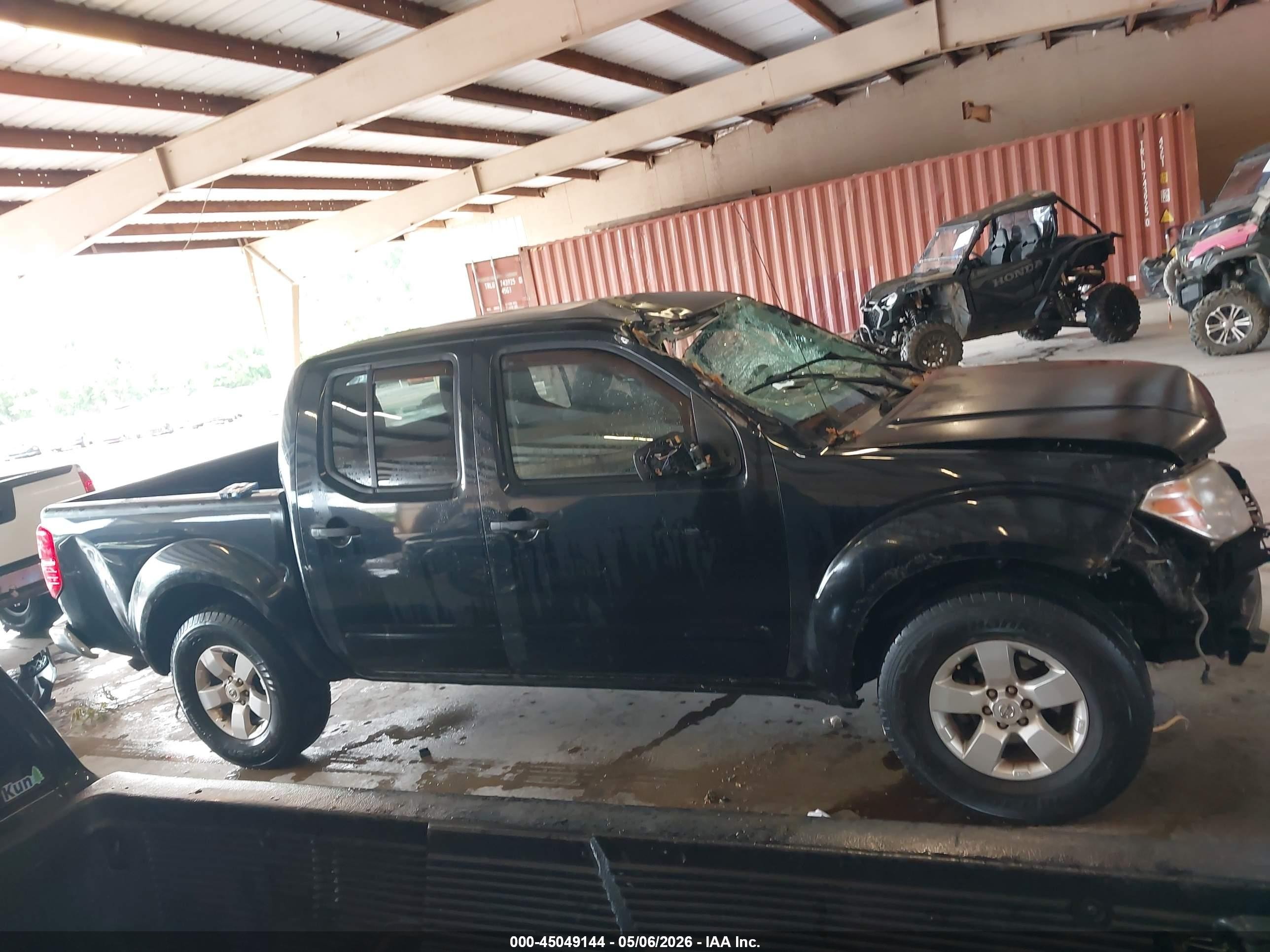 2012 Nissan Frontier Sv Black vin: 1N6AD0ER8CC466534