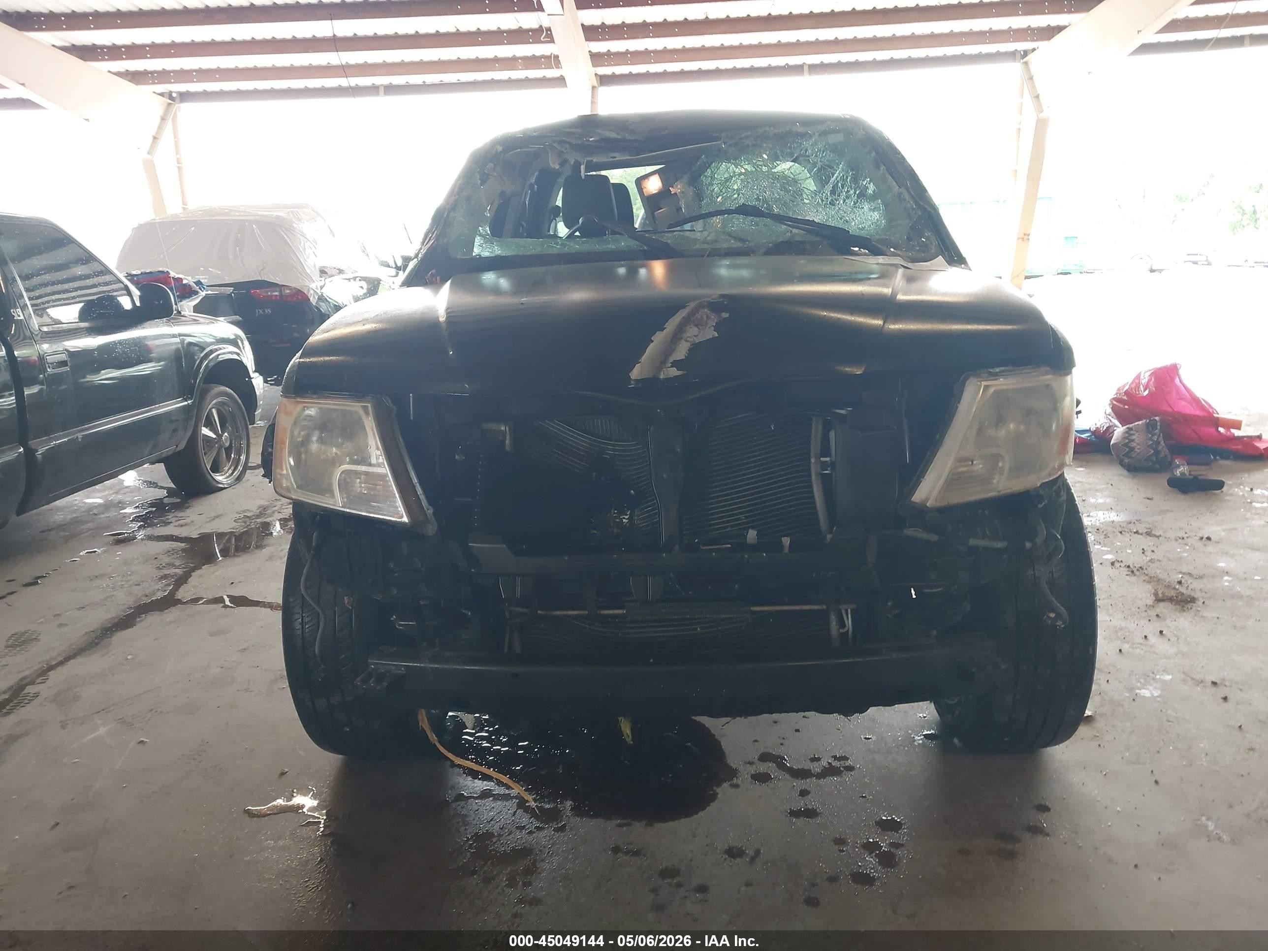 2012 Nissan Frontier Sv Black vin: 1N6AD0ER8CC466534