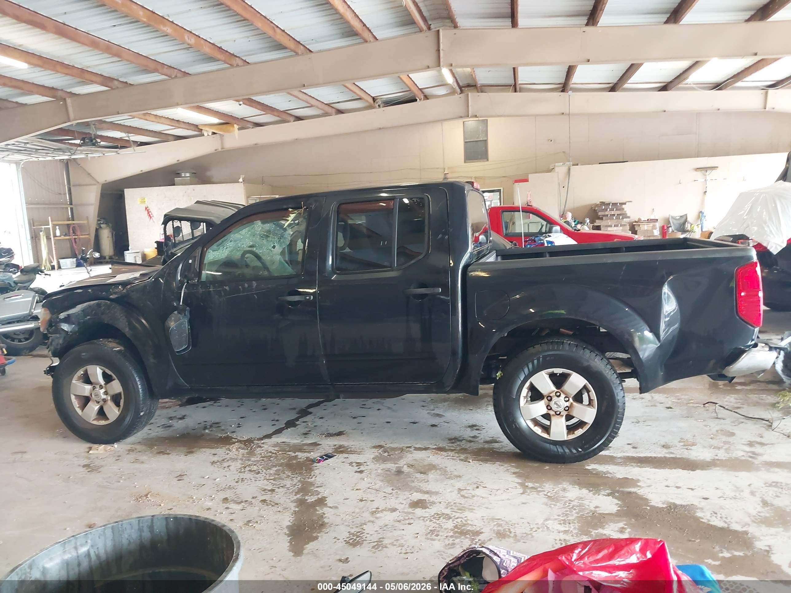 2012 Nissan Frontier Sv Black vin: 1N6AD0ER8CC466534