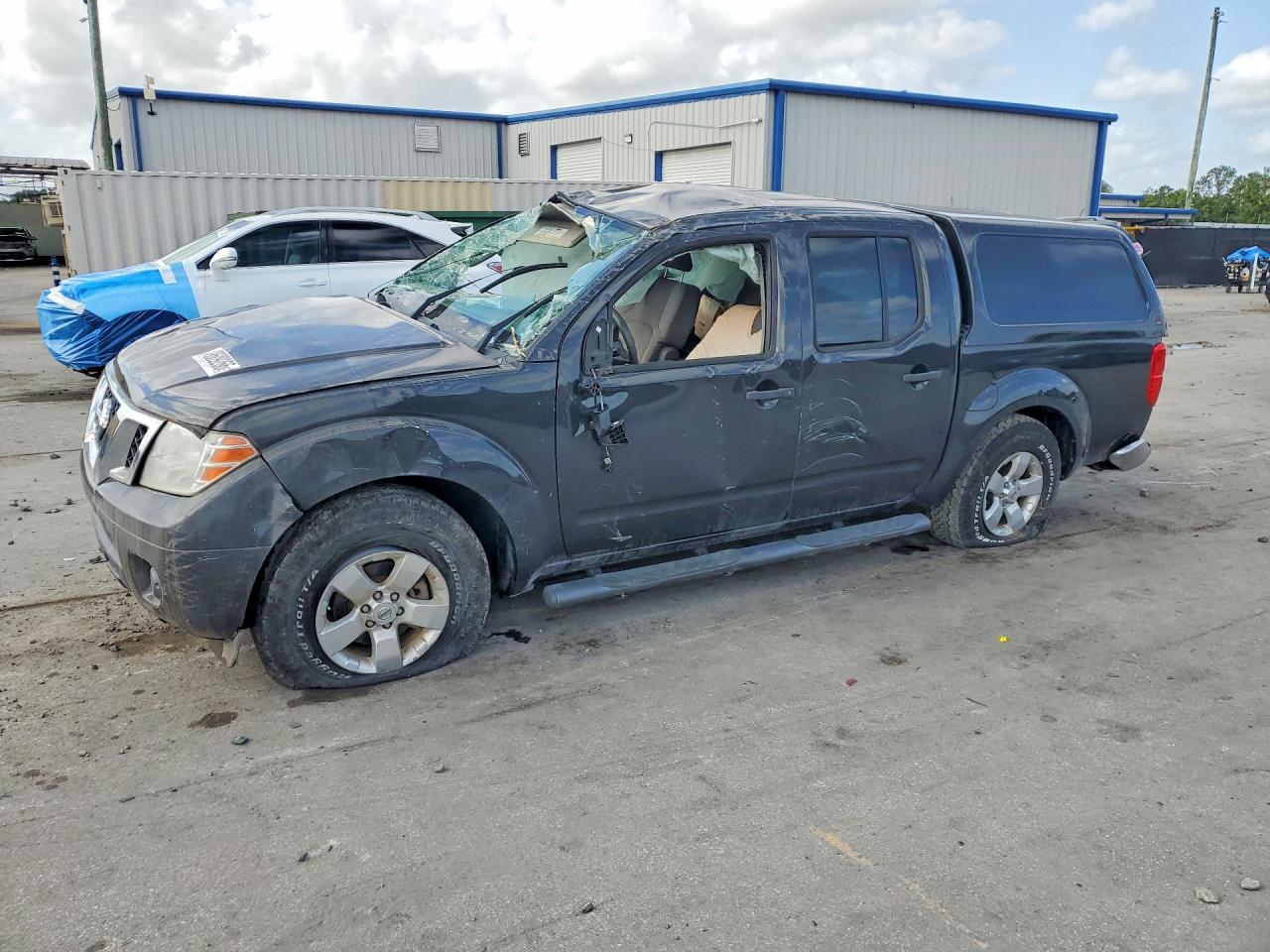 2012 Nissan Frontier S Gray vin: 1N6AD0ER8CC468316