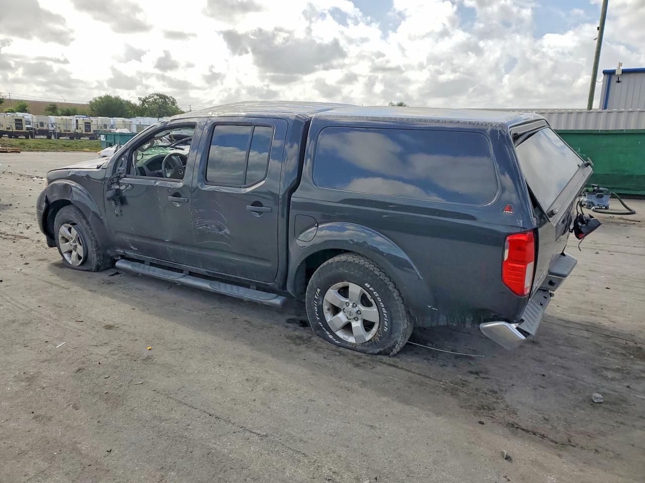 2012 Nissan Frontier S Gray vin: 1N6AD0ER8CC468316