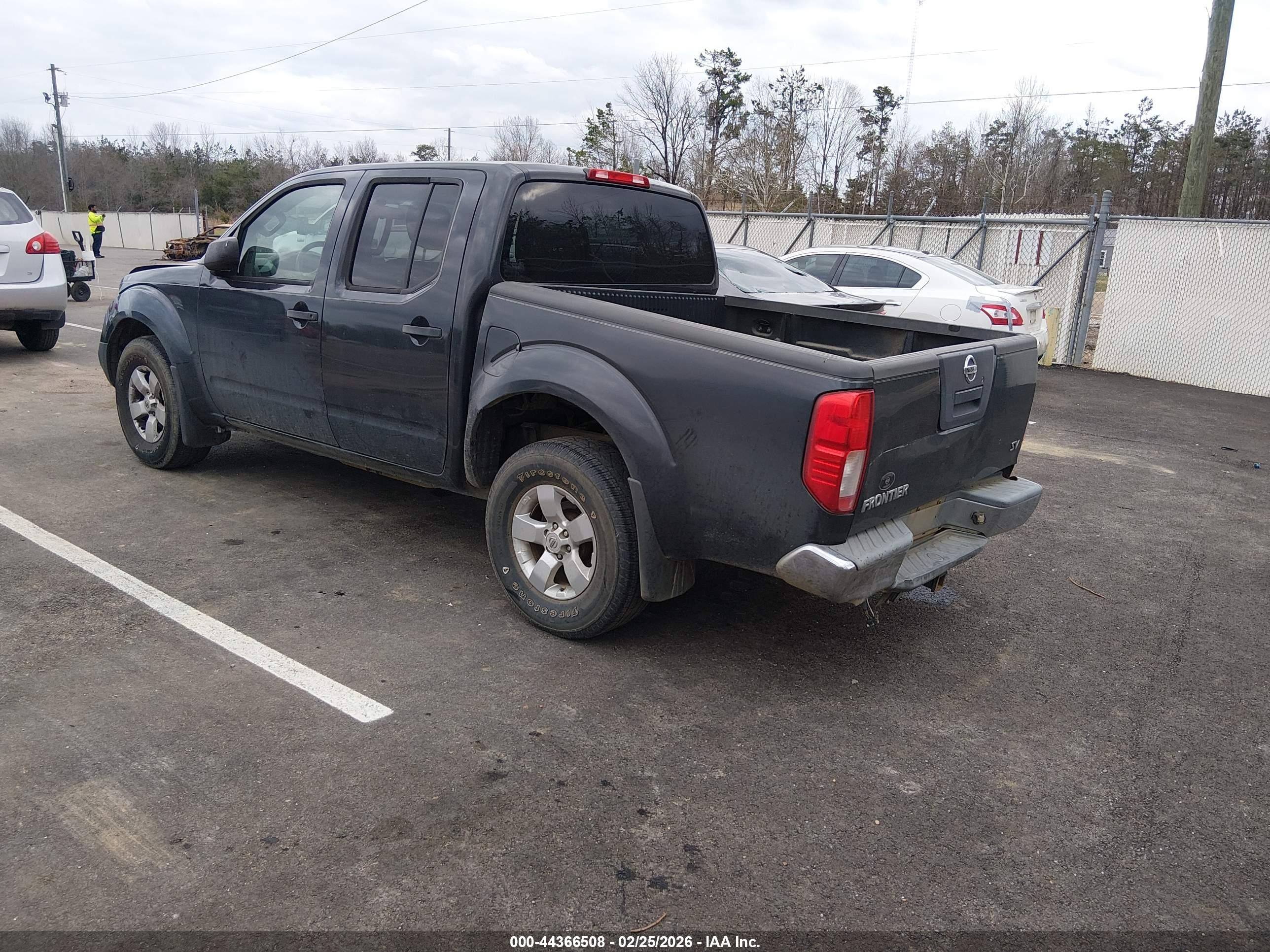 2012 Nissan Frontier Sv Gray vin: 1N6AD0ER8CC475296