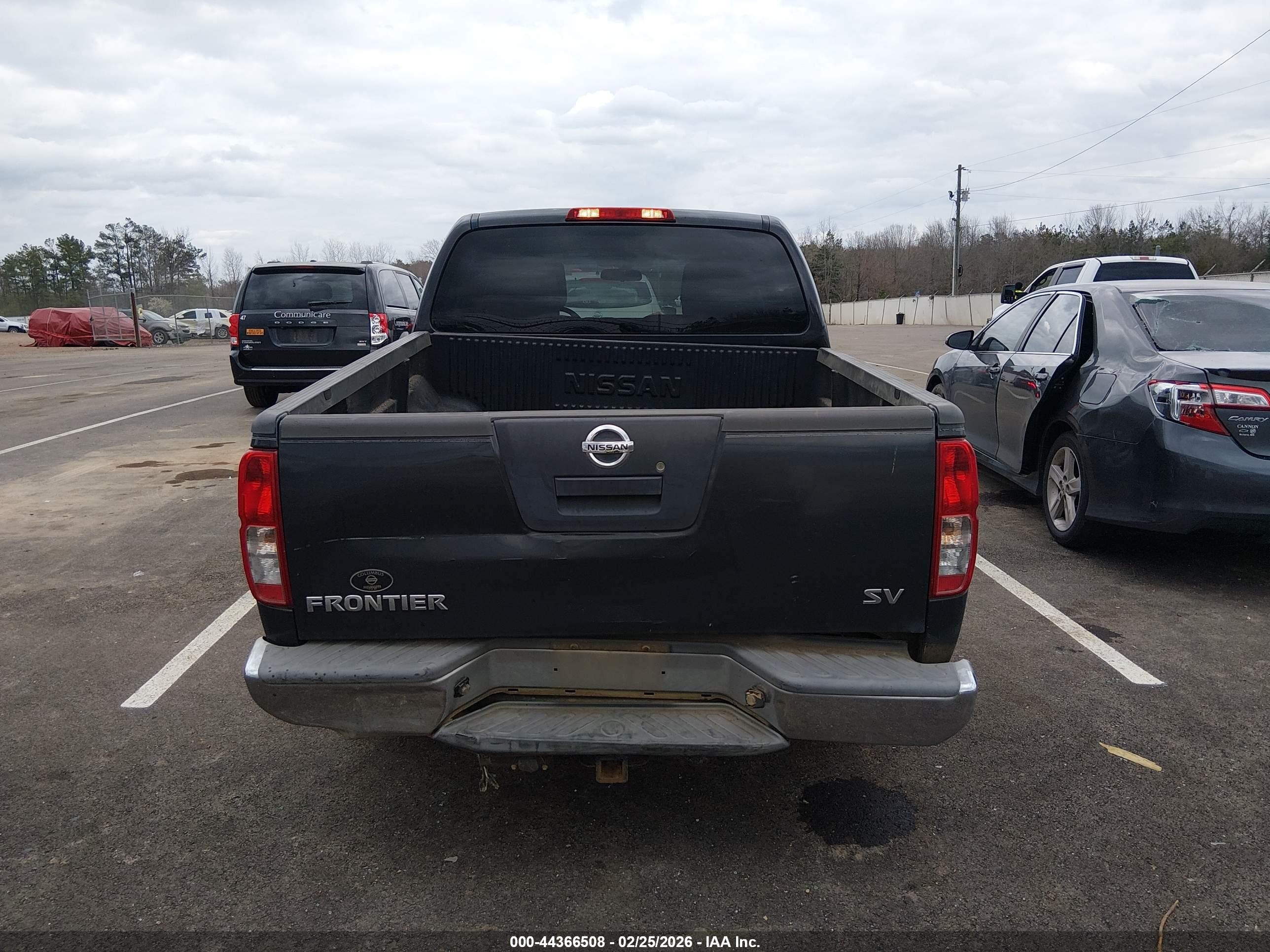 2012 Nissan Frontier Sv Gray vin: 1N6AD0ER8CC475296