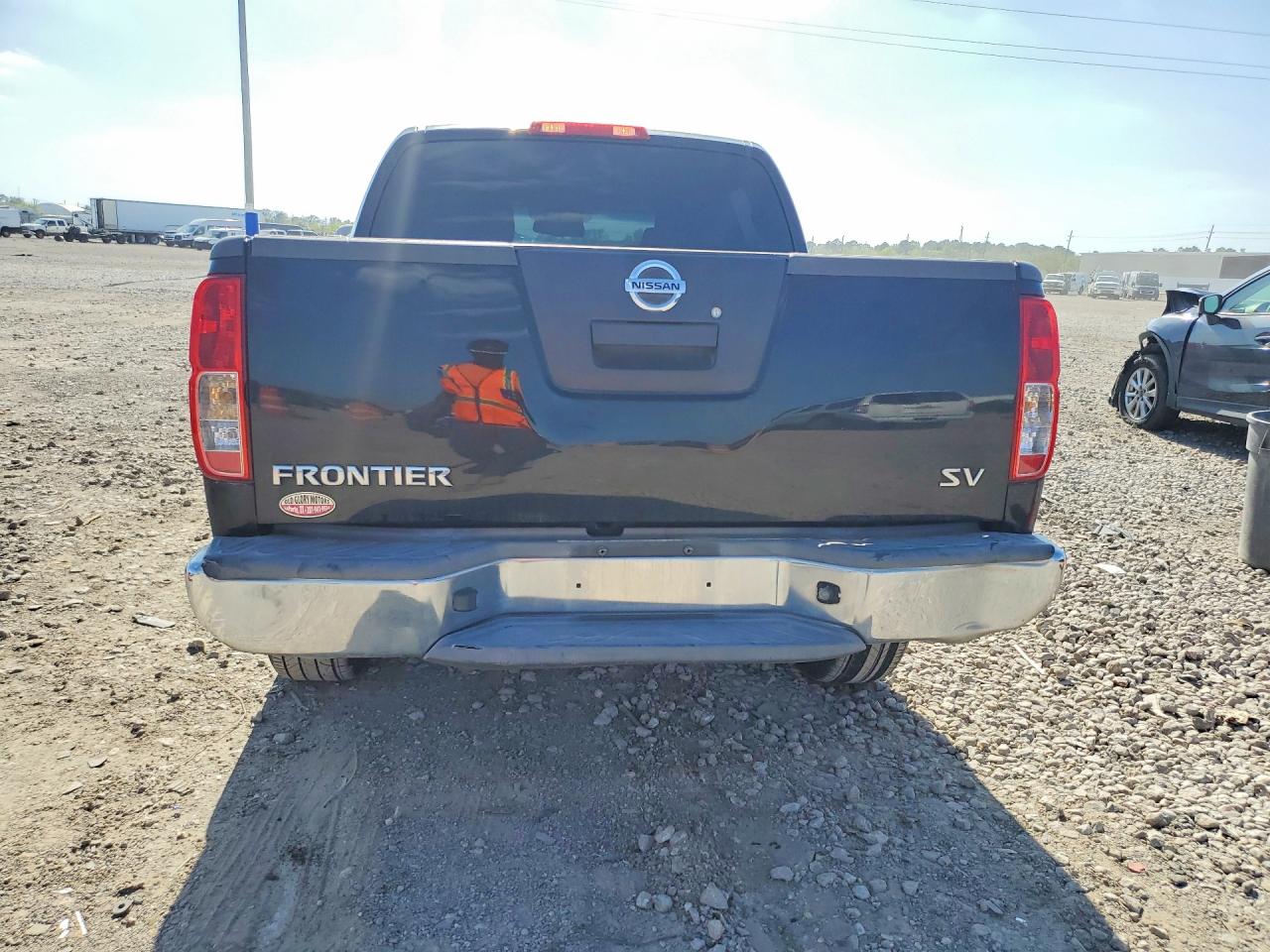 2012 Nissan Frontier S Black vin: 1N6AD0ER8CC477355