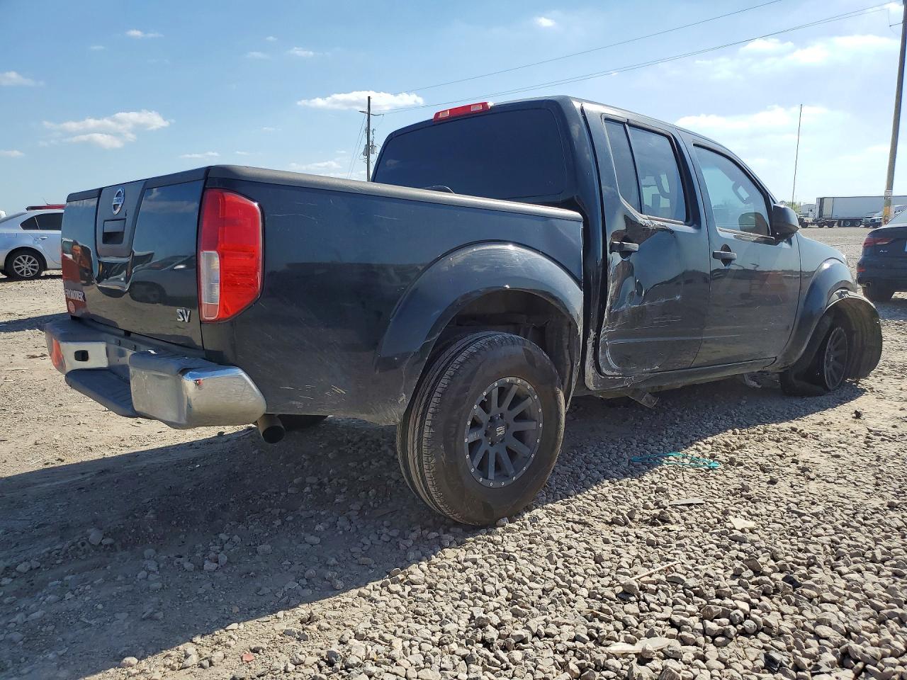 2012 Nissan Frontier S Black vin: 1N6AD0ER8CC477355