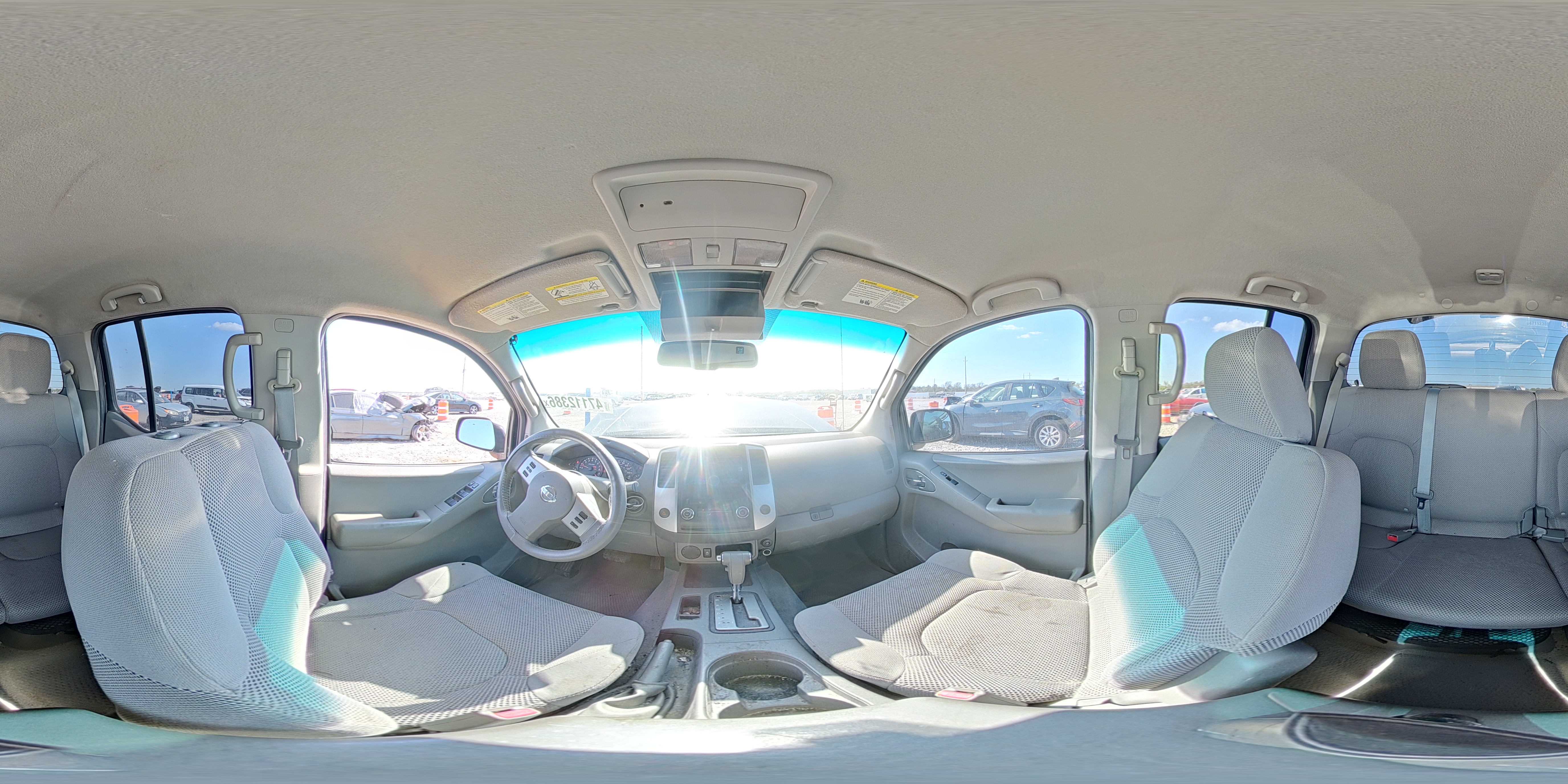 2012 Nissan Frontier S Black vin: 1N6AD0ER8CC477355