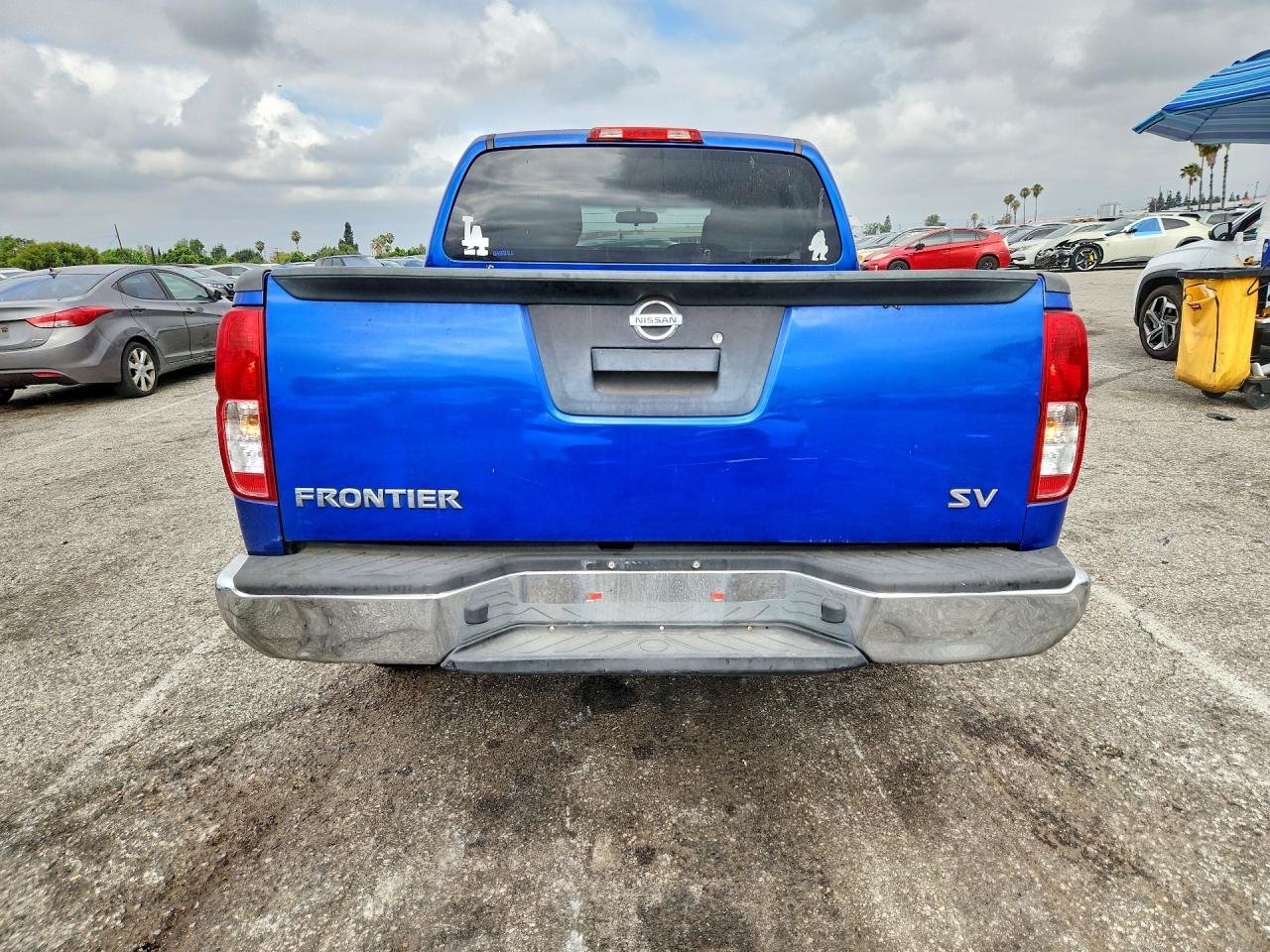2013 Nissan Frontier S Blue vin: 1N6AD0ER8DN711015