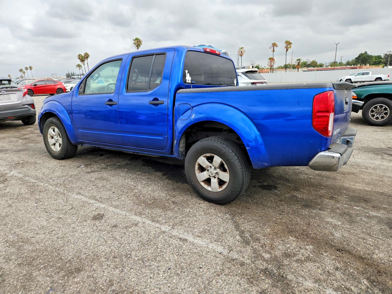 2013 Nissan Frontier S Blue vin: 1N6AD0ER8DN711015