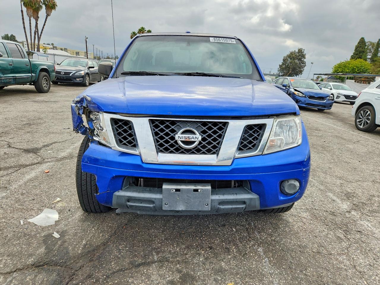 2013 Nissan Frontier S Blue vin: 1N6AD0ER8DN711015