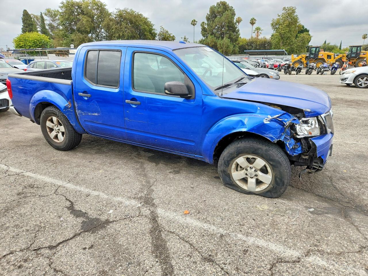 2013 Nissan Frontier S Blue vin: 1N6AD0ER8DN711015