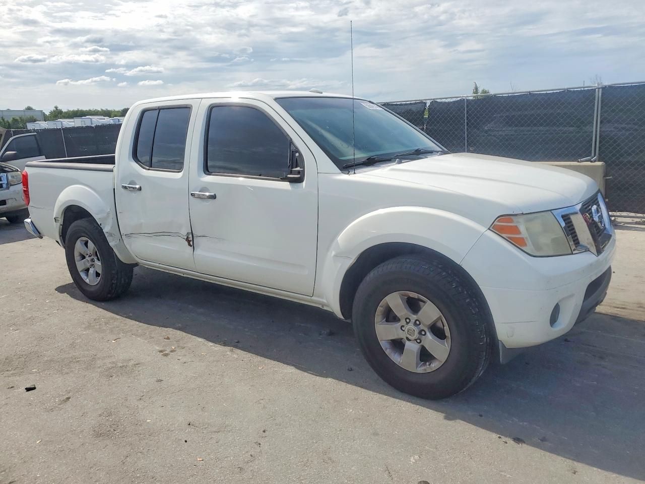 2013 Nissan Frontier S White vin: 1N6AD0ER8DN735301