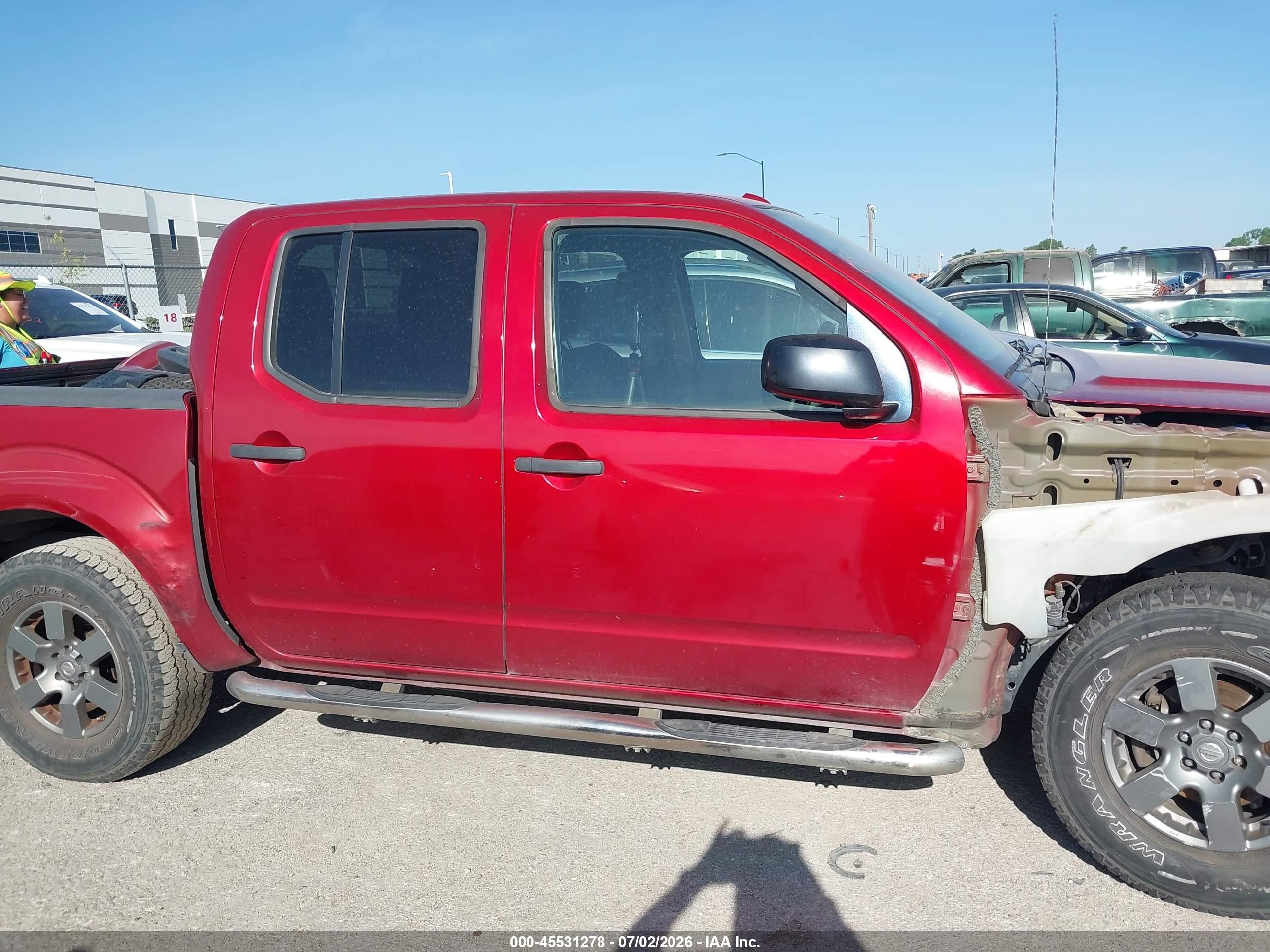 2013 Nissan Frontier Desert Runner Burgundy vin: 1N6AD0ER8DN739090
