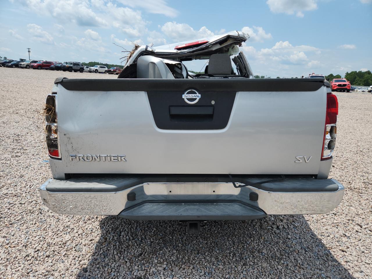2013 Nissan Frontier Silver vin: 1N6AD0ER8DN750624