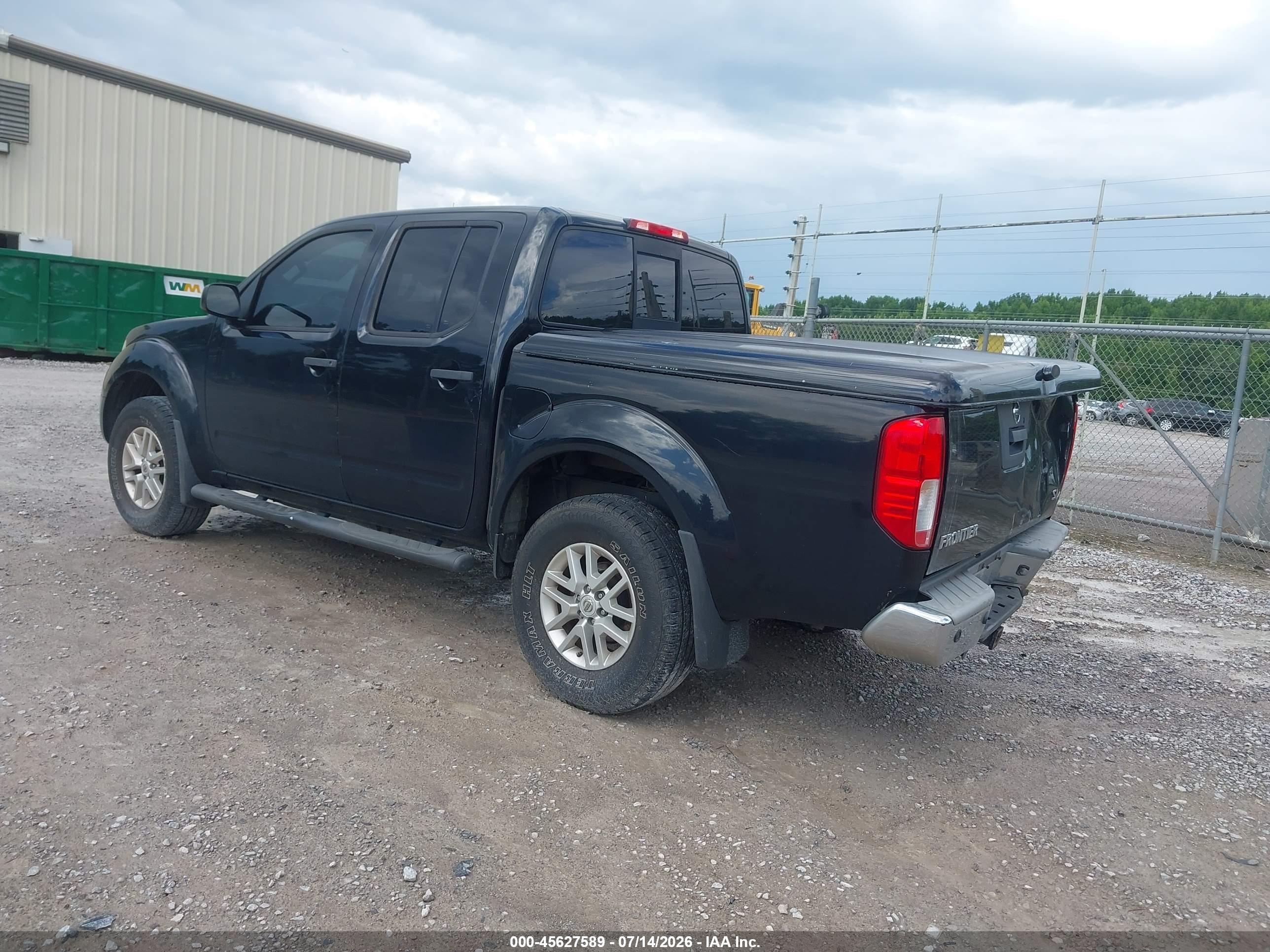 2014 Nissan Frontier Sv Black vin: 1N6AD0ER8EN717818