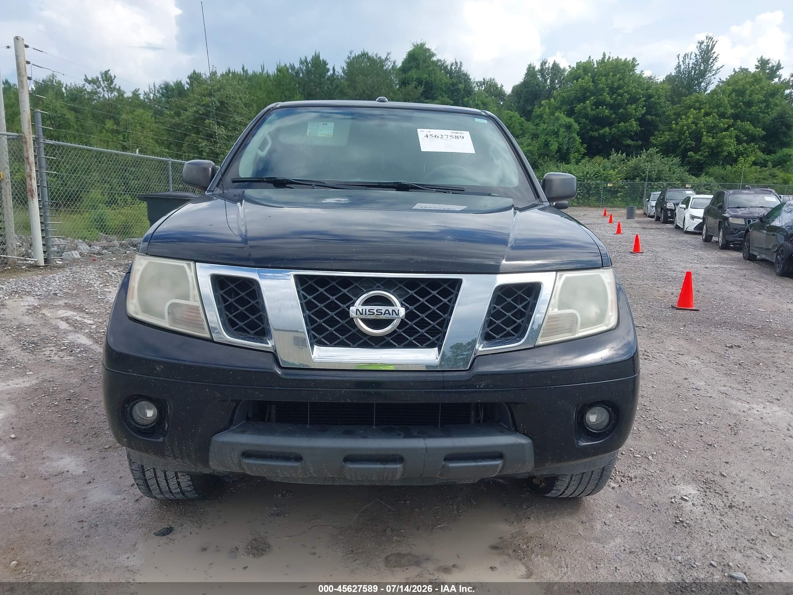 2014 Nissan Frontier Sv Black vin: 1N6AD0ER8EN717818