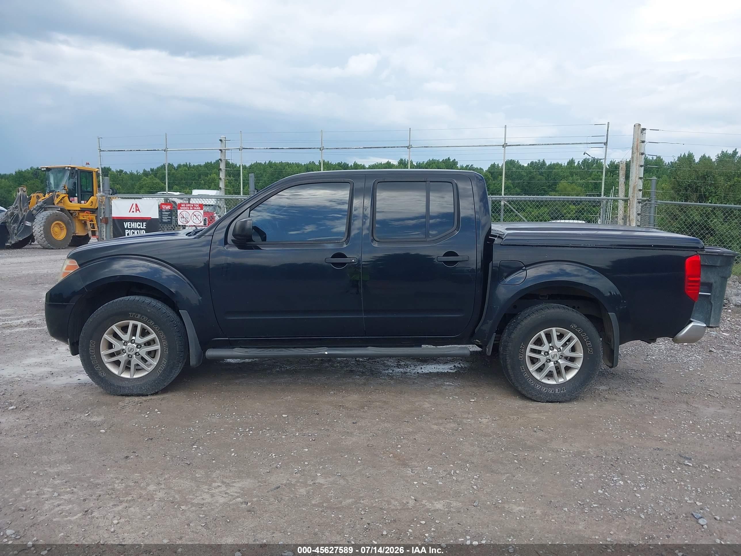 2014 Nissan Frontier Sv Black vin: 1N6AD0ER8EN717818