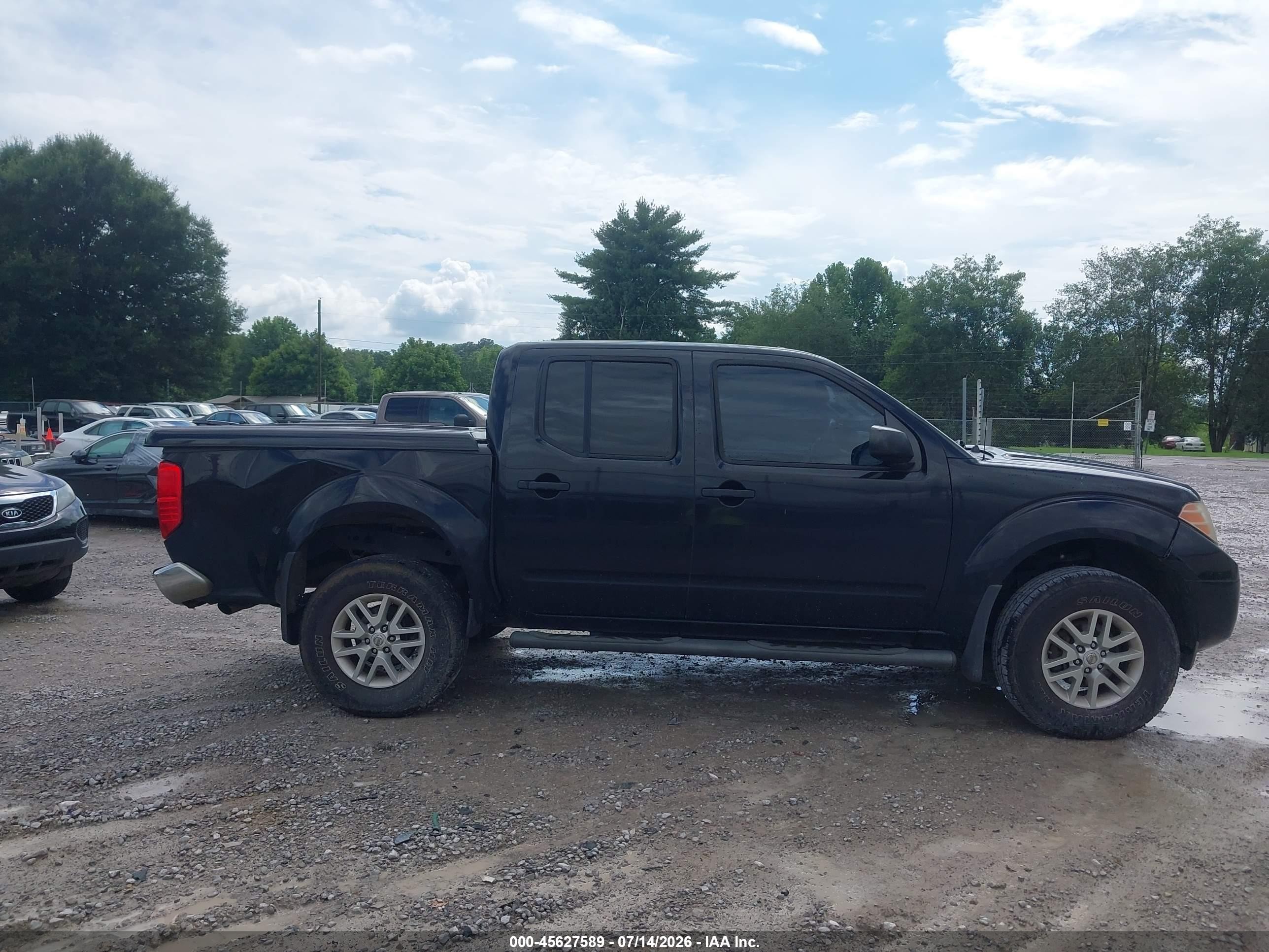 2014 Nissan Frontier Sv Black vin: 1N6AD0ER8EN717818