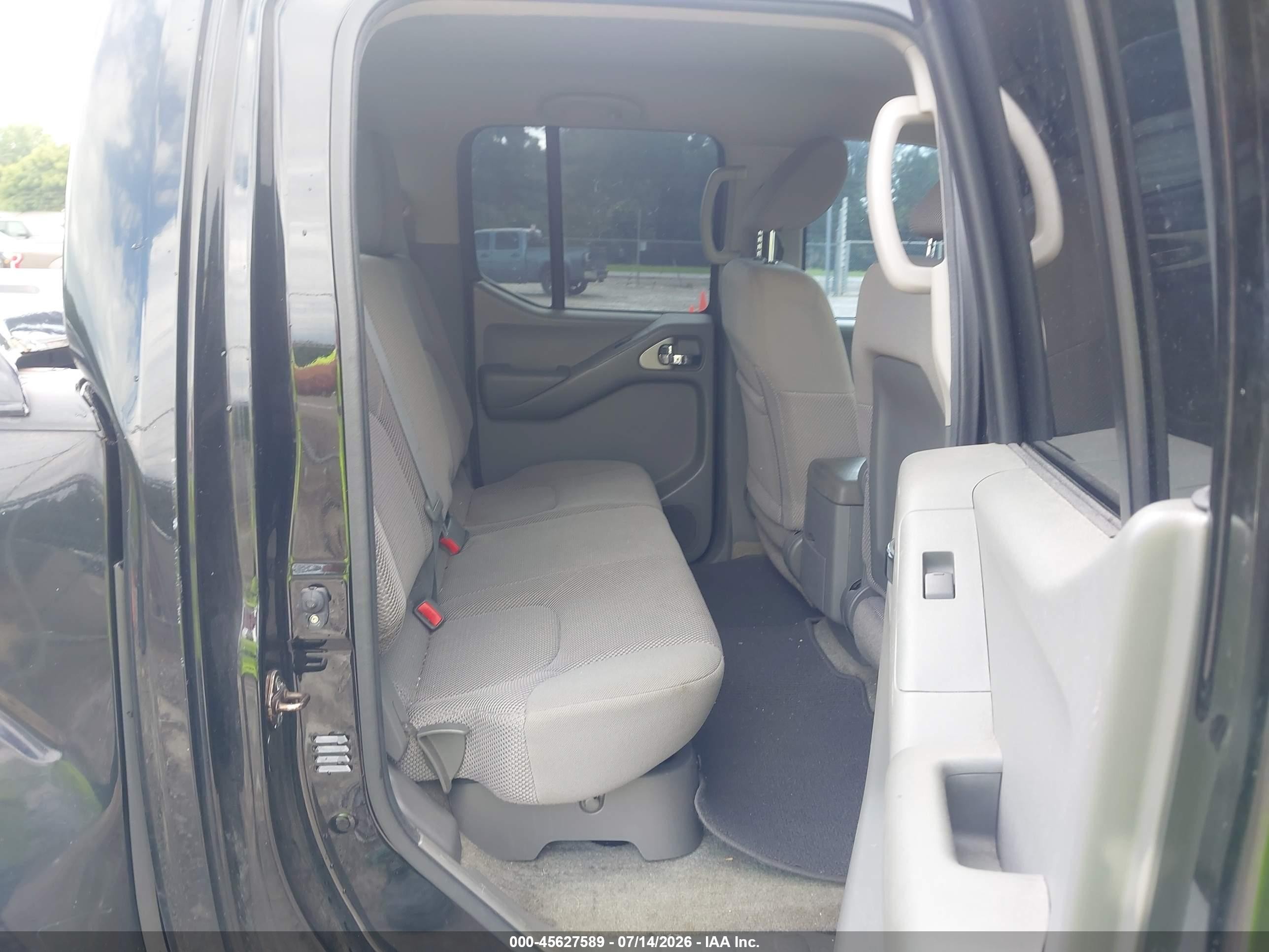 2014 Nissan Frontier Sv Black vin: 1N6AD0ER8EN717818