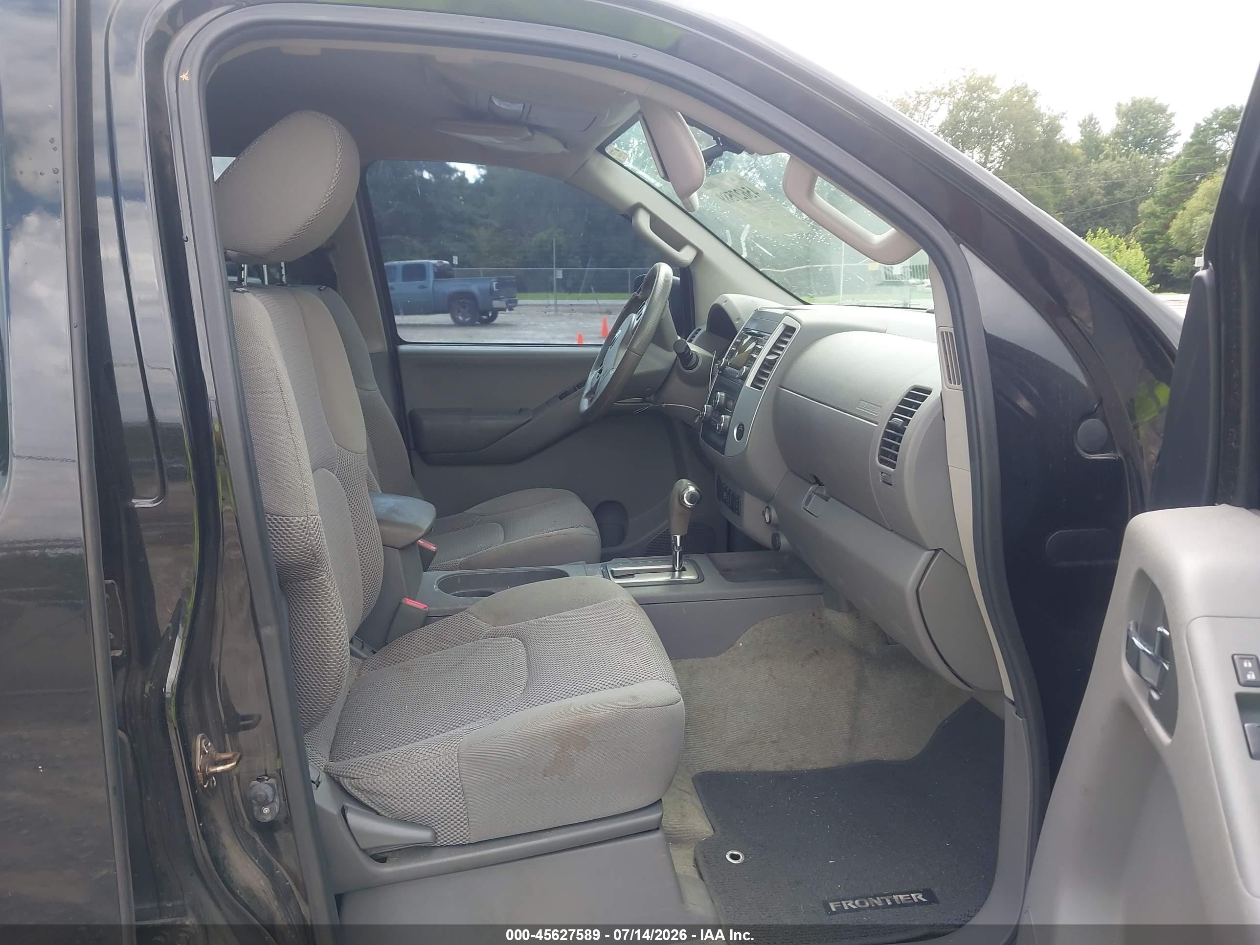 2014 Nissan Frontier Sv Black vin: 1N6AD0ER8EN717818