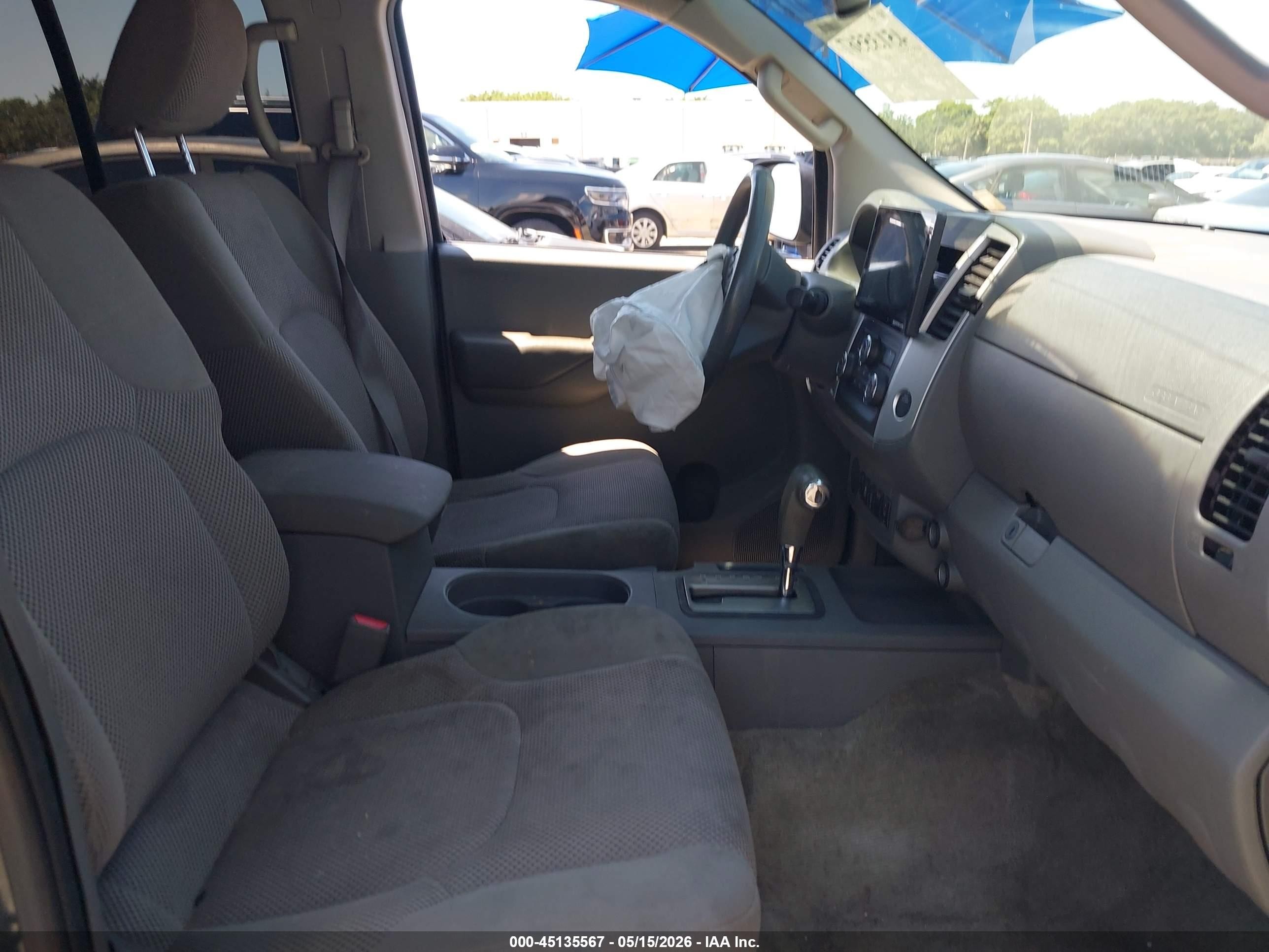 2014 Nissan Frontier Sv Gray vin: 1N6AD0ER8EN737390