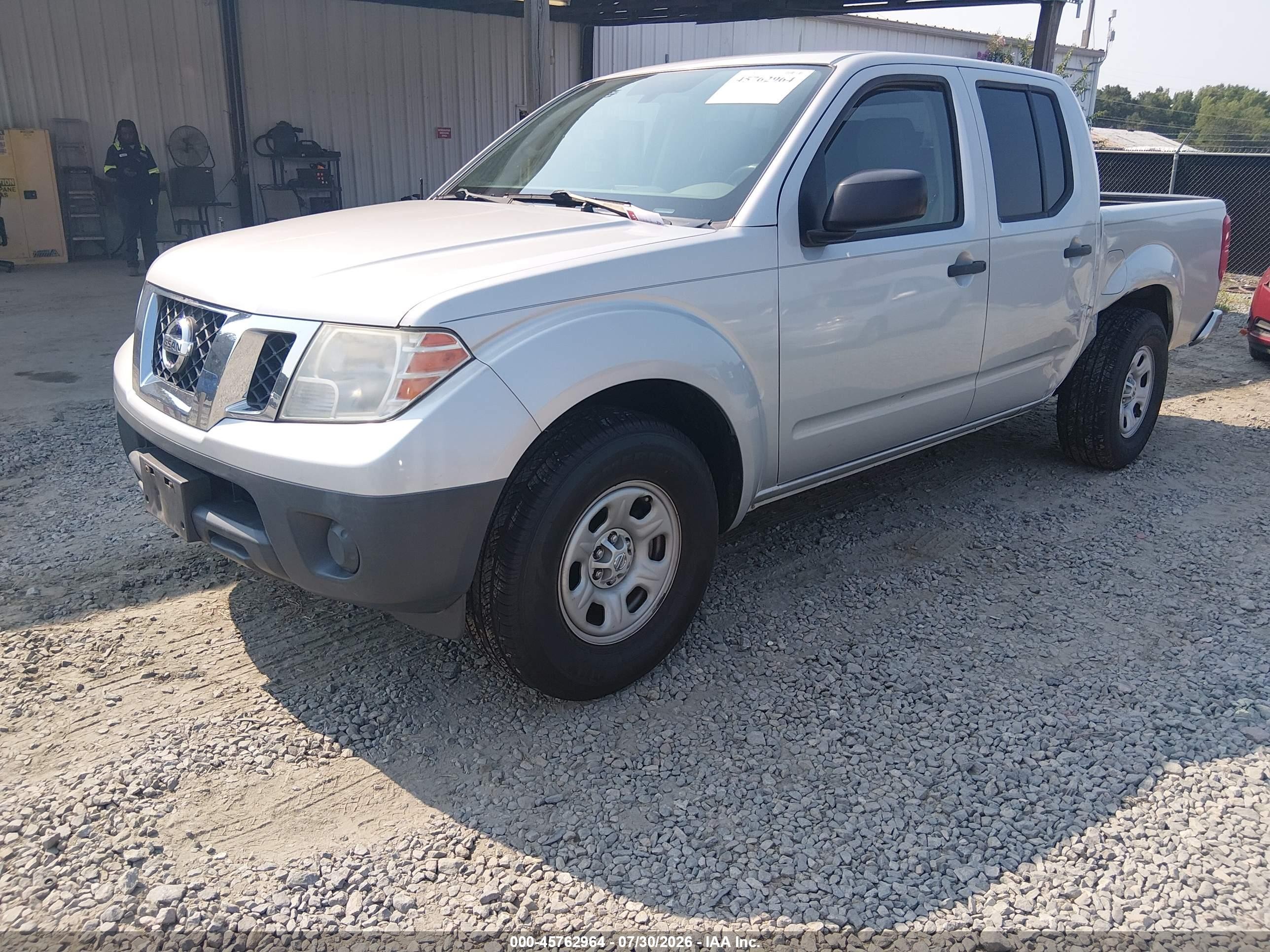 2014 Nissan Frontier S Gray vin: 1N6AD0ER8EN737468