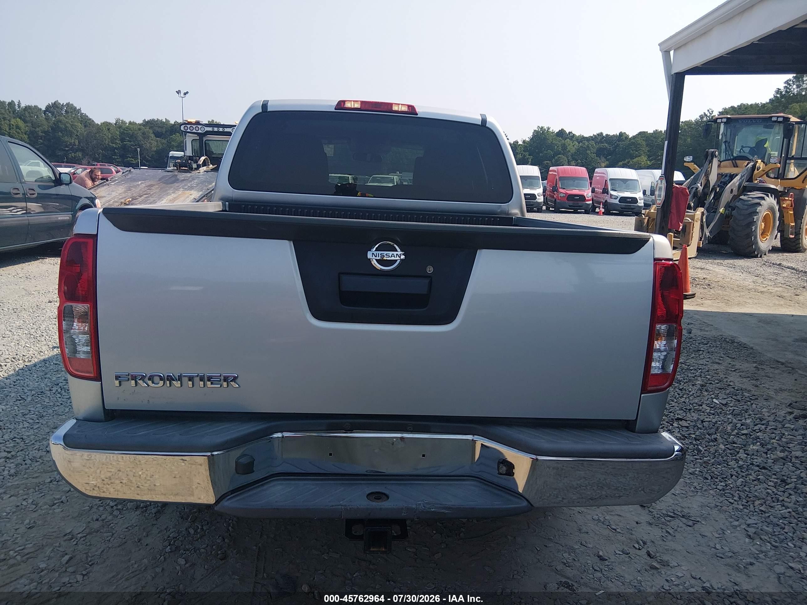 2014 Nissan Frontier S Gray vin: 1N6AD0ER8EN737468