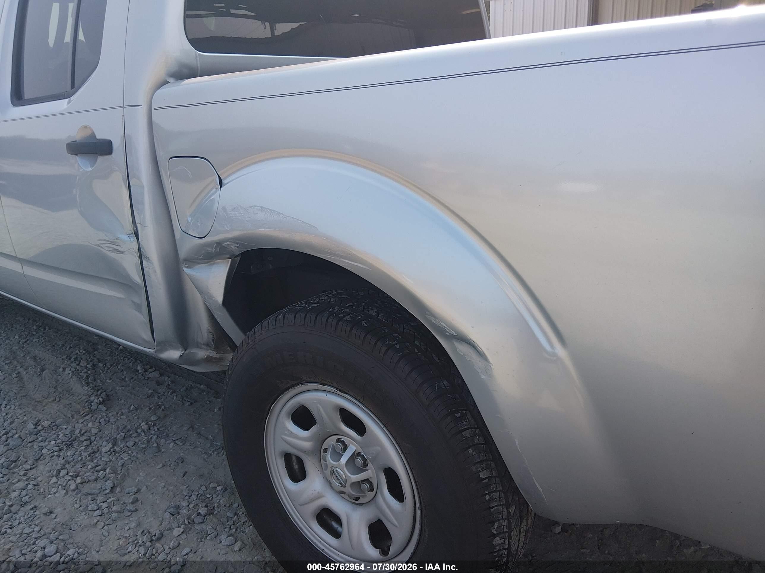 2014 Nissan Frontier S Gray vin: 1N6AD0ER8EN737468