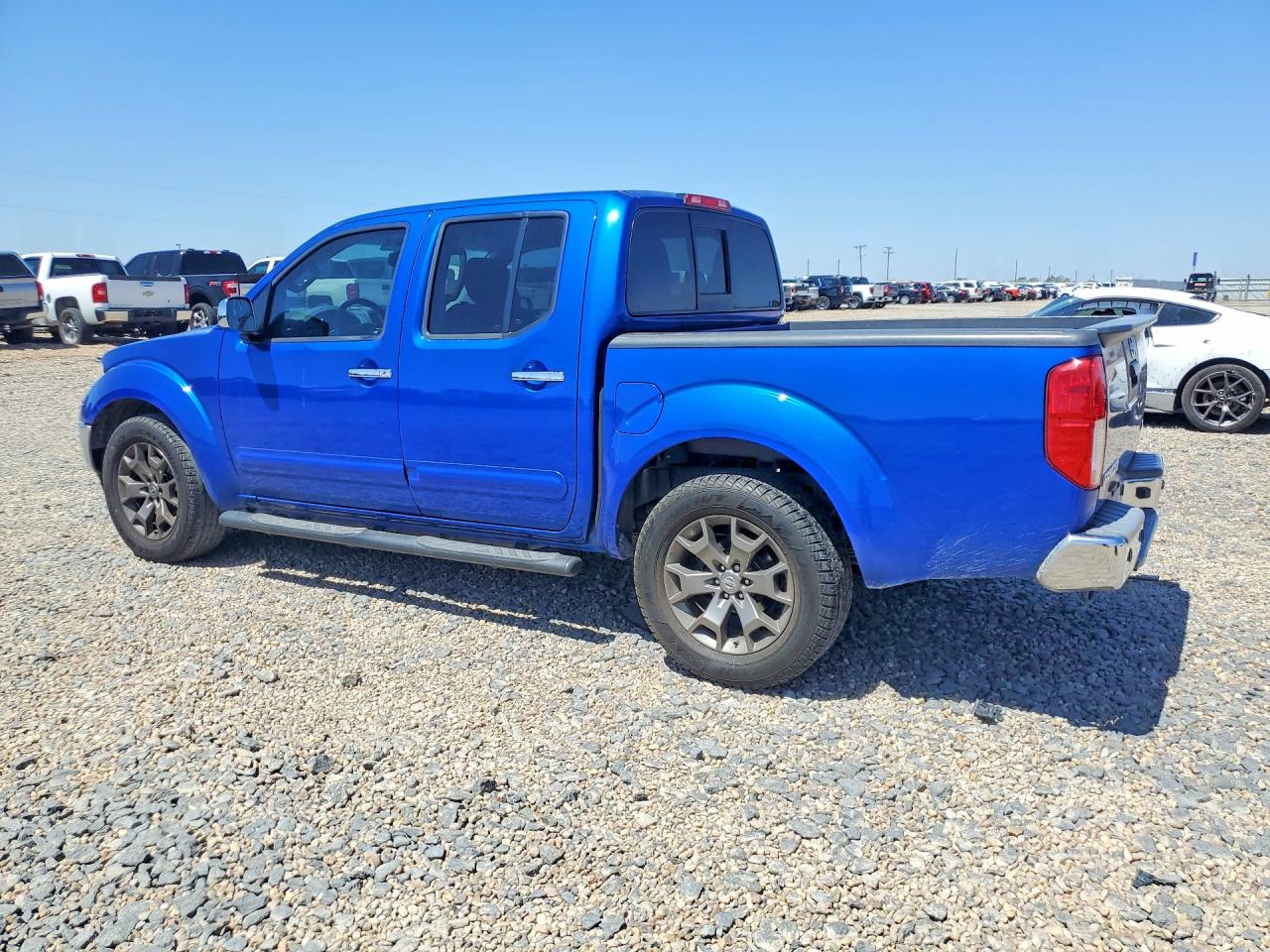 2014 Nissan Frontier Sl Blue vin: 1N6AD0ER8EN752309
