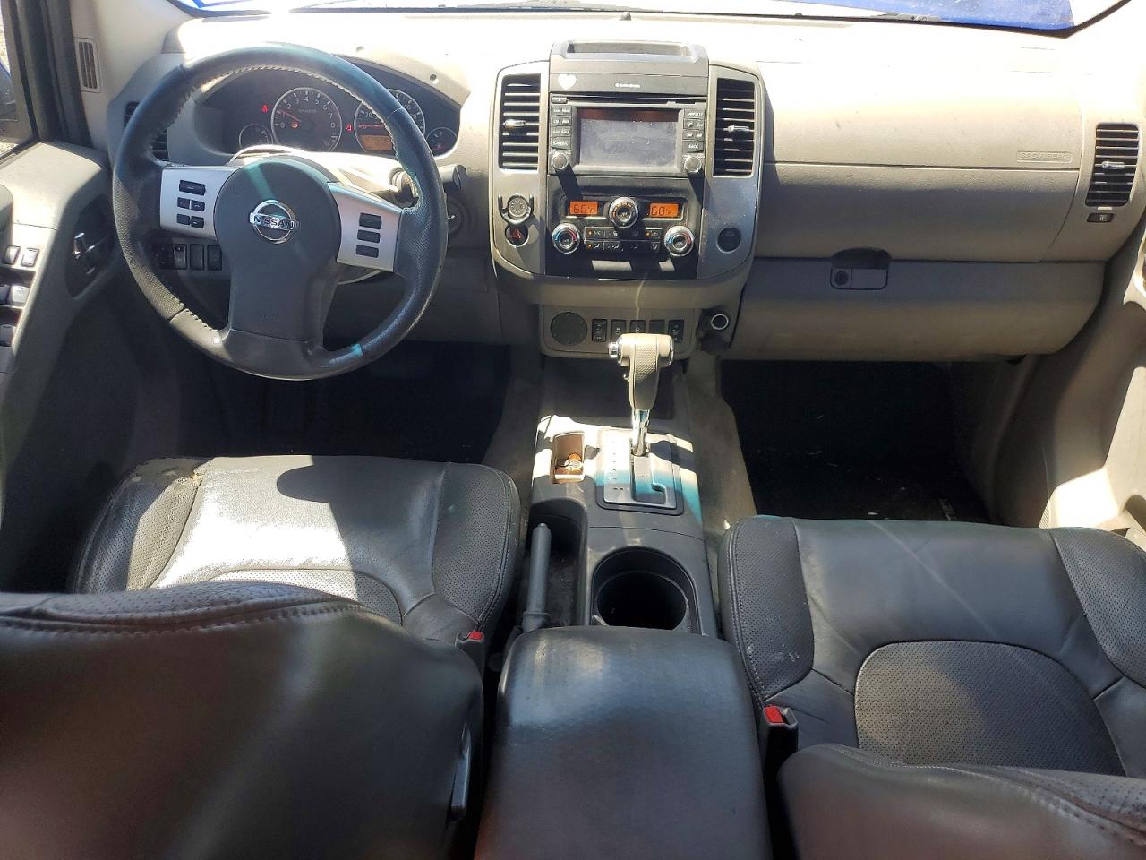 2014 Nissan Frontier Sl Blue vin: 1N6AD0ER8EN752309
