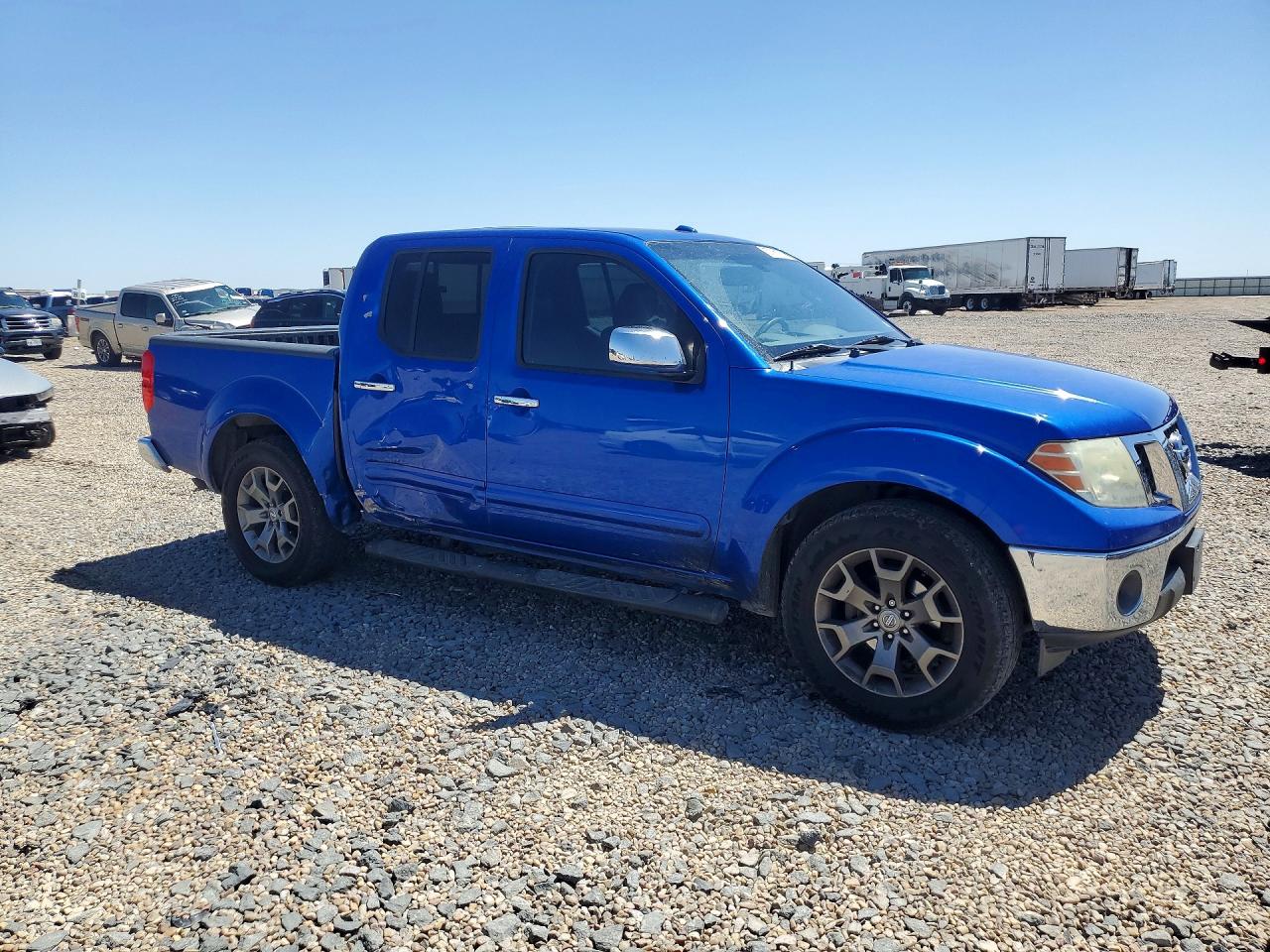 2014 Nissan Frontier Sl Blue vin: 1N6AD0ER8EN752309