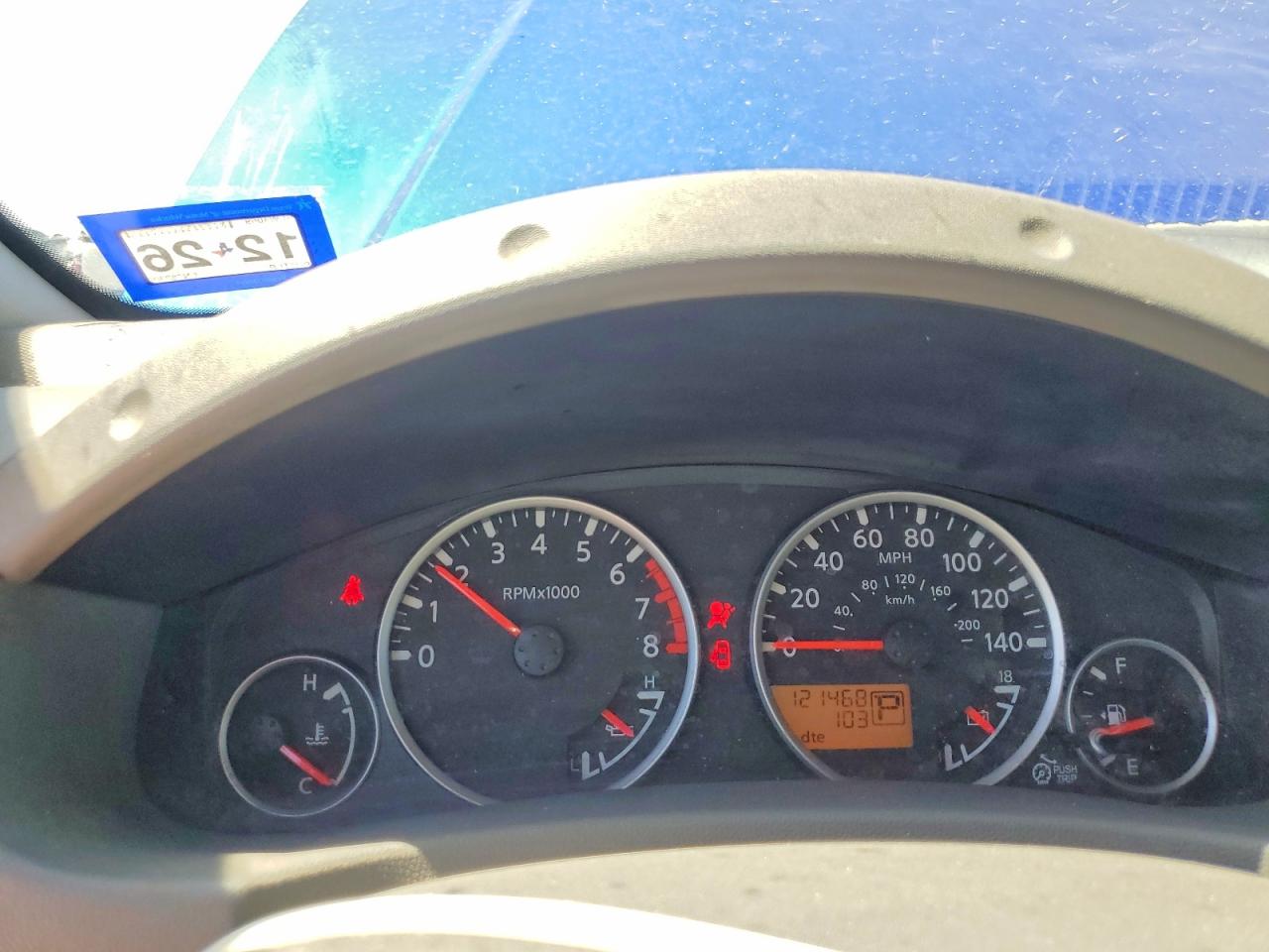 2014 Nissan Frontier Sl Blue vin: 1N6AD0ER8EN752309