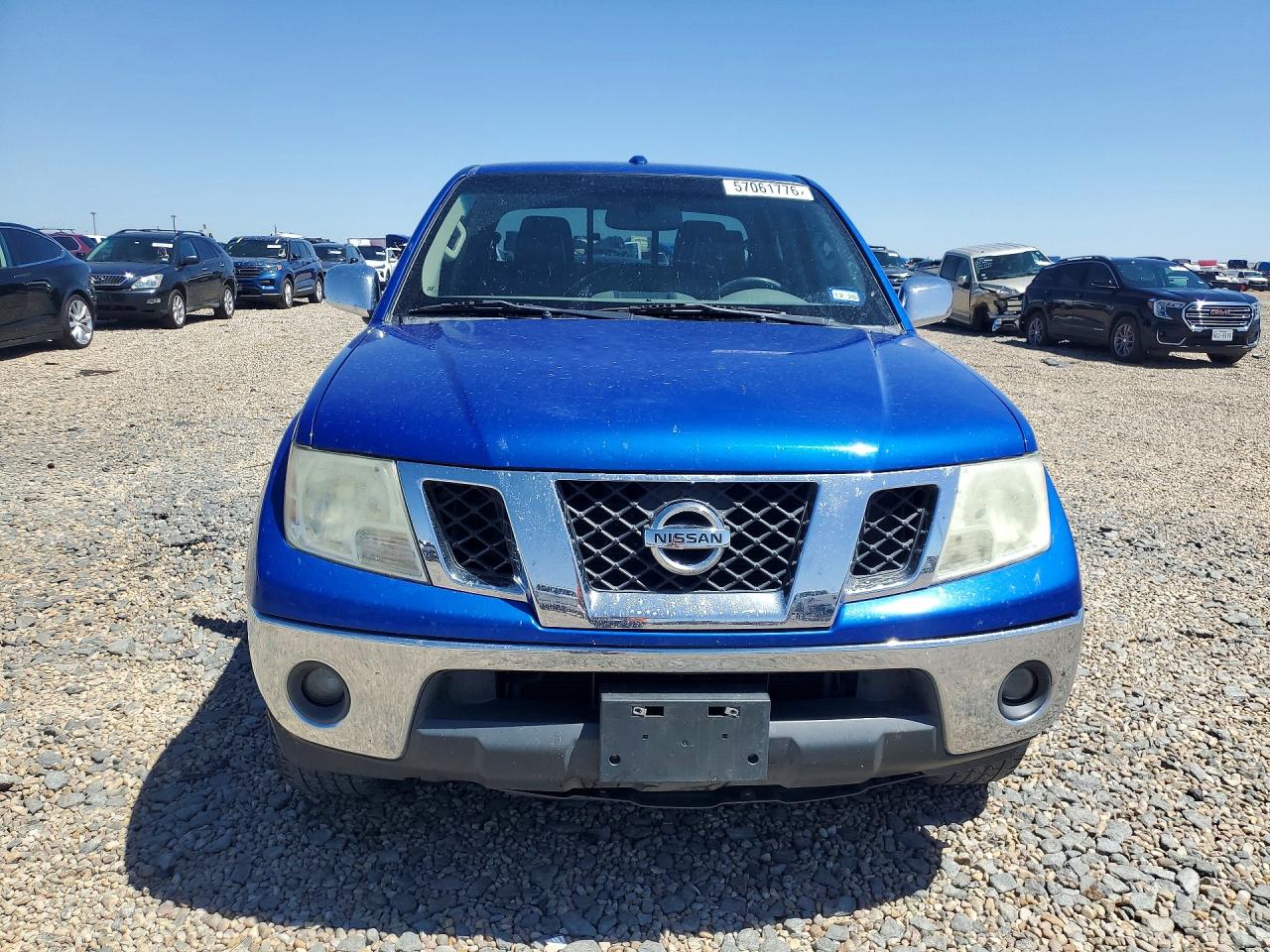 2014 Nissan Frontier Sl Blue vin: 1N6AD0ER8EN752309