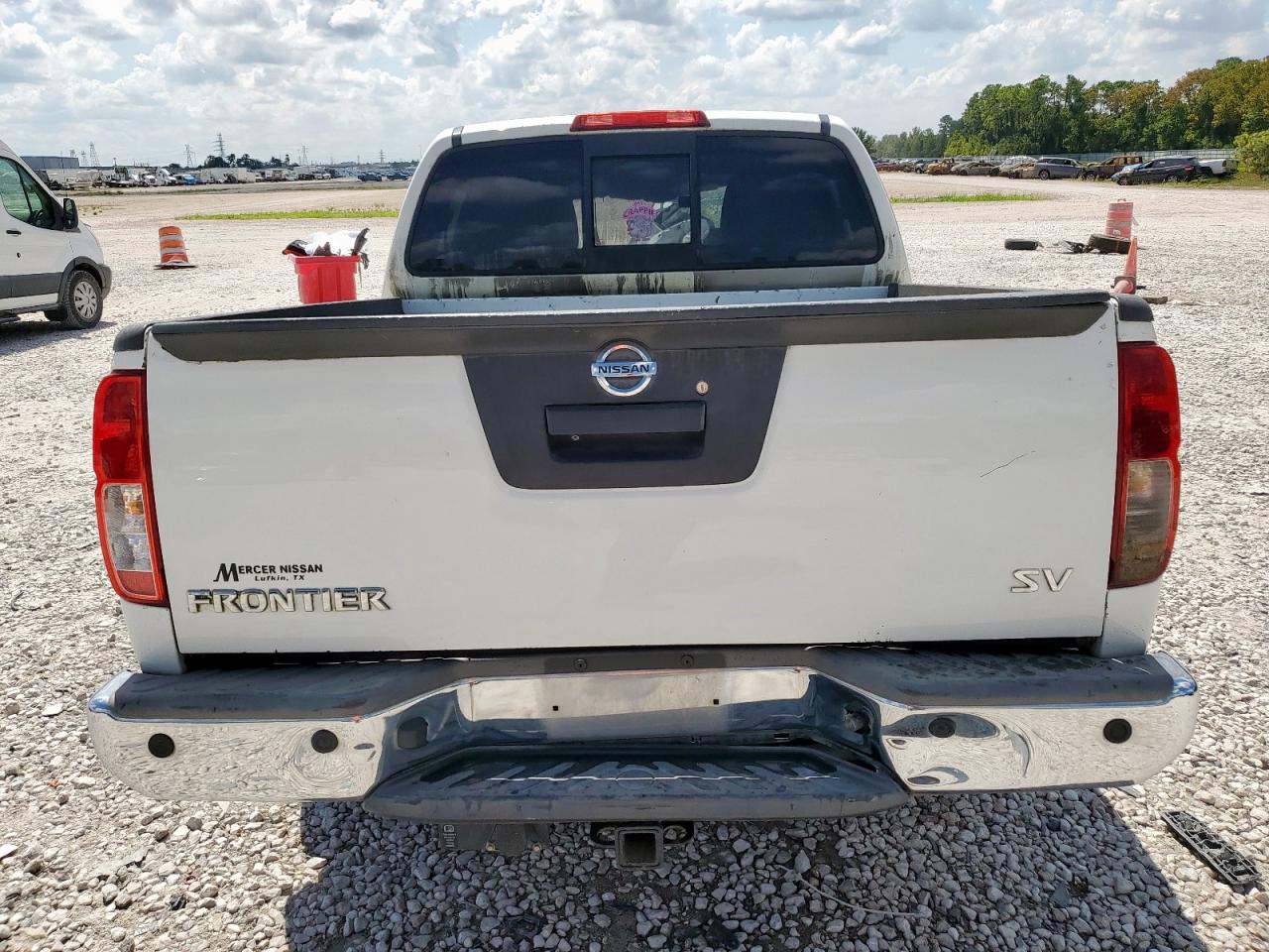 2014 Nissan Frontier Белый vin: 1N6AD0ER8EN755890