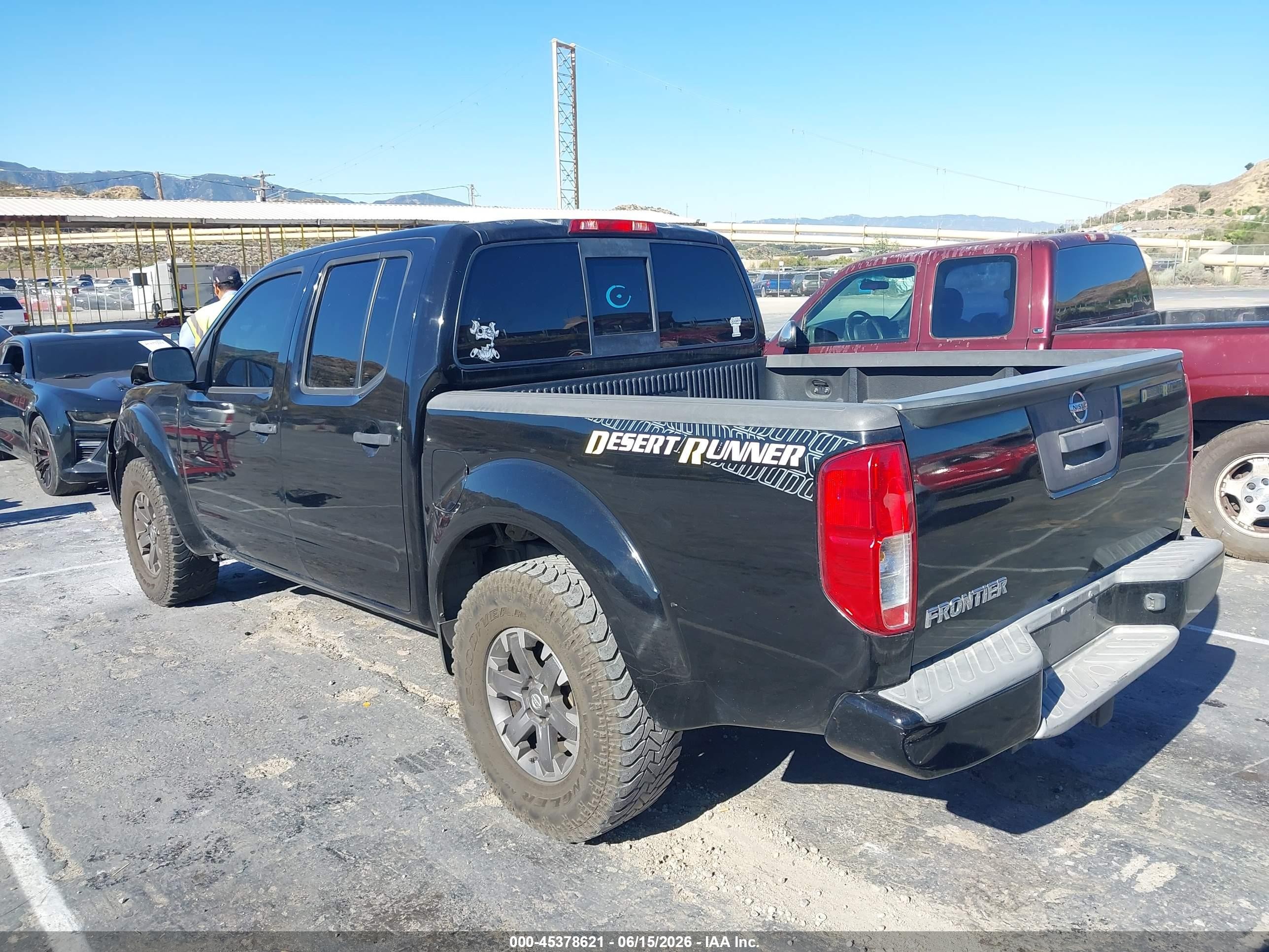 2015 Nissan Frontier Desert Runner Black vin: 1N6AD0ER8FN706528