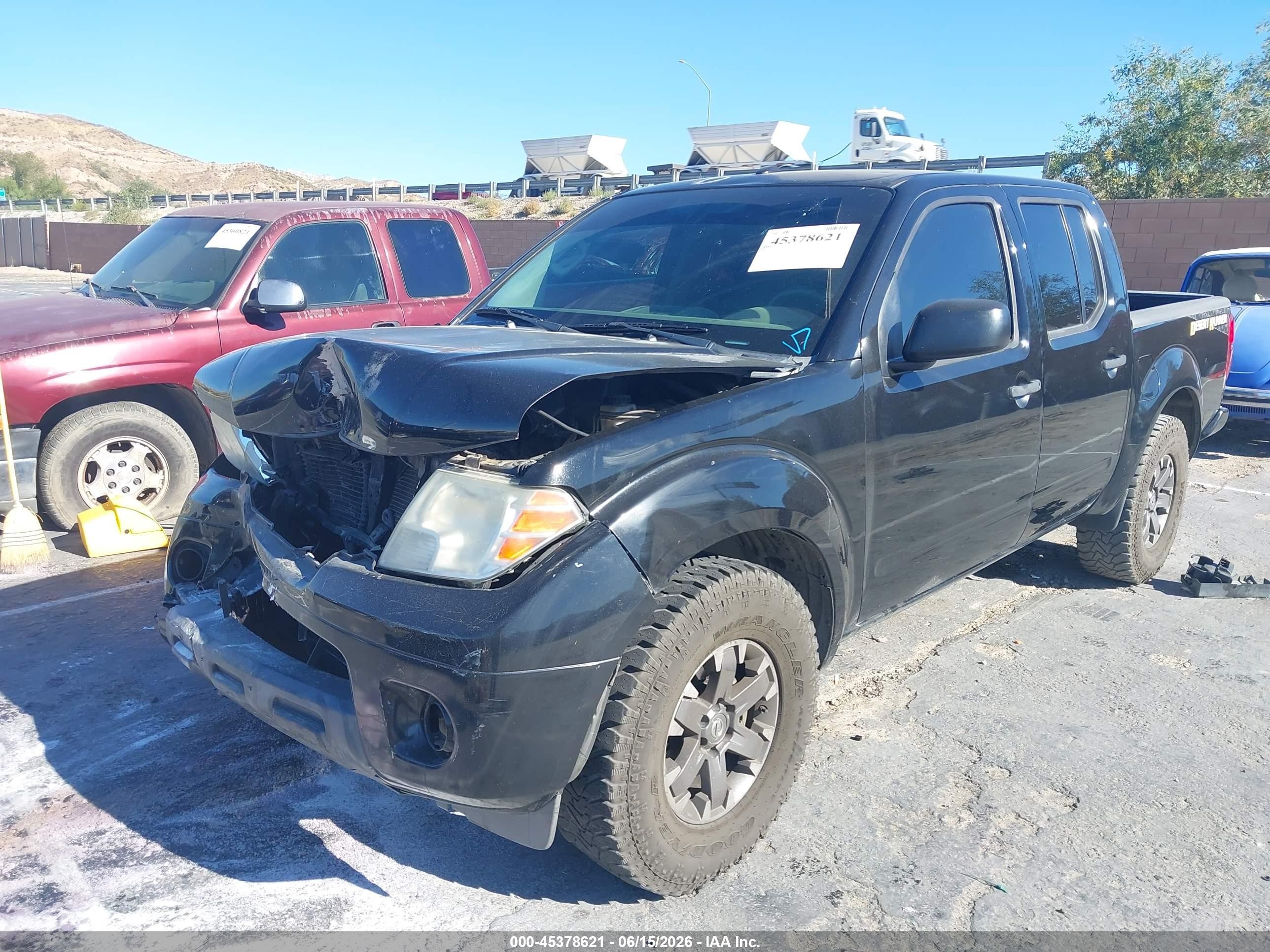 2015 Nissan Frontier Desert Runner Black vin: 1N6AD0ER8FN706528