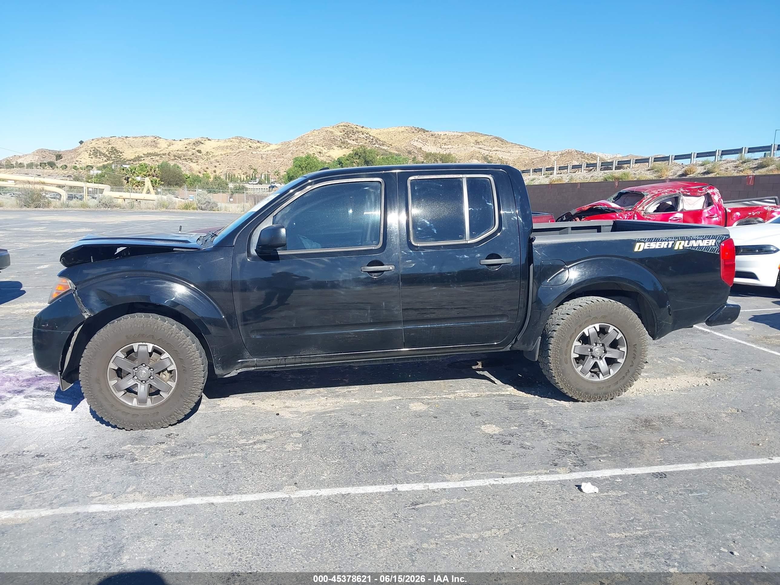 2015 Nissan Frontier Desert Runner Black vin: 1N6AD0ER8FN706528